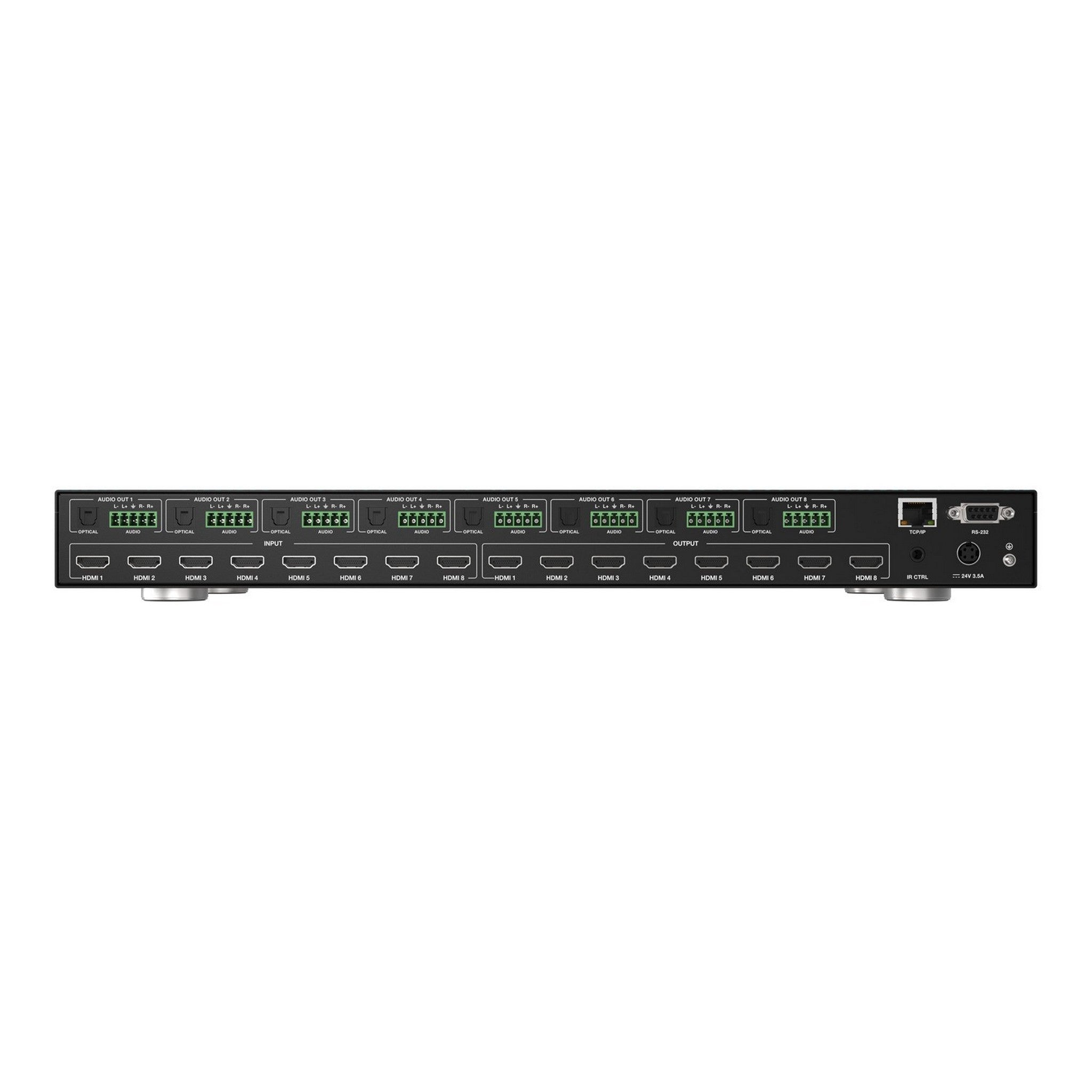 BZBGEAR 8x8 8K 60Hz HDMI Matrix Switch - BG-8K-88MA for High - Quality Audio and Video Distribution