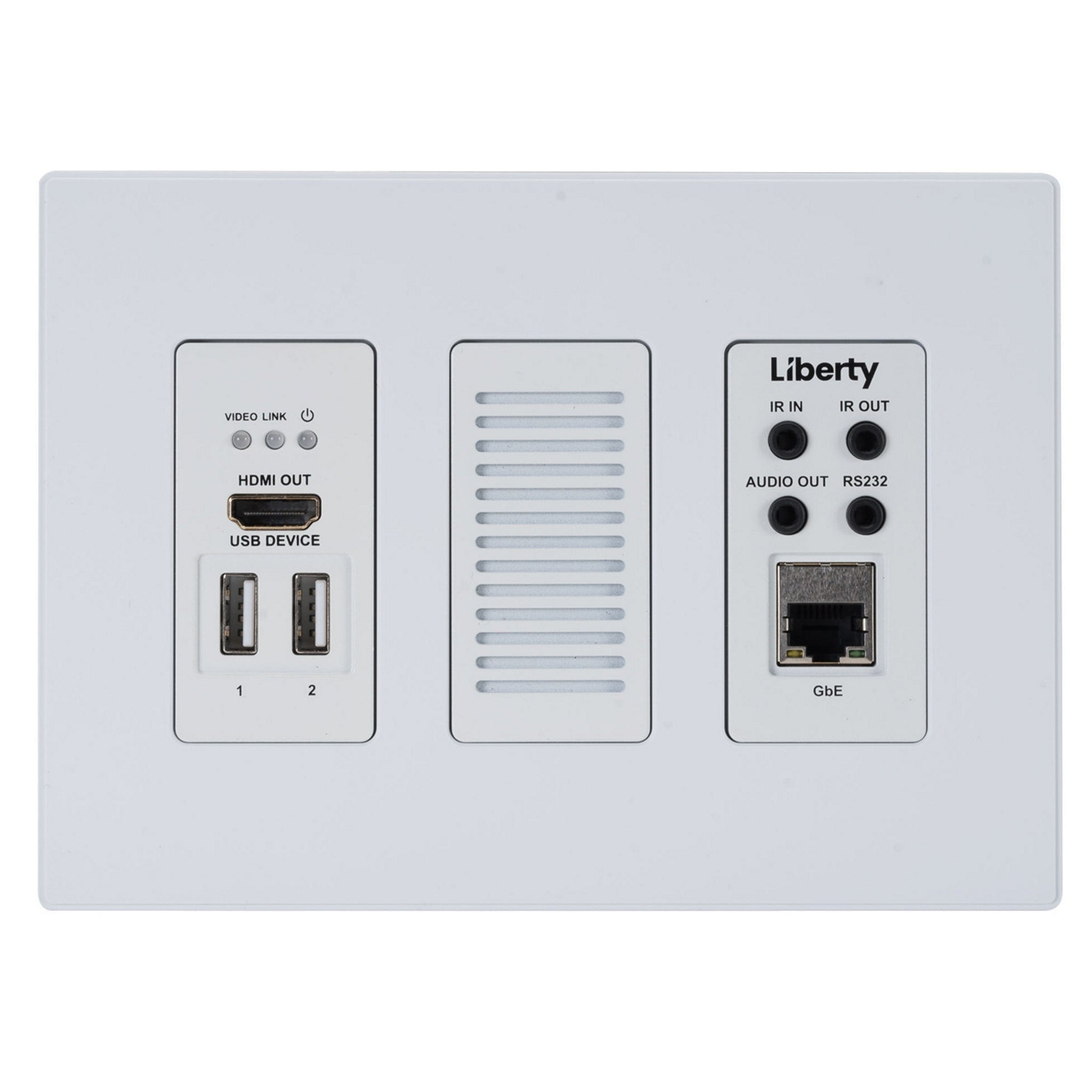 DigitaLinx IP 6000 Series SDVoE PoE 4K60 HDMI Wall Plate Decoder