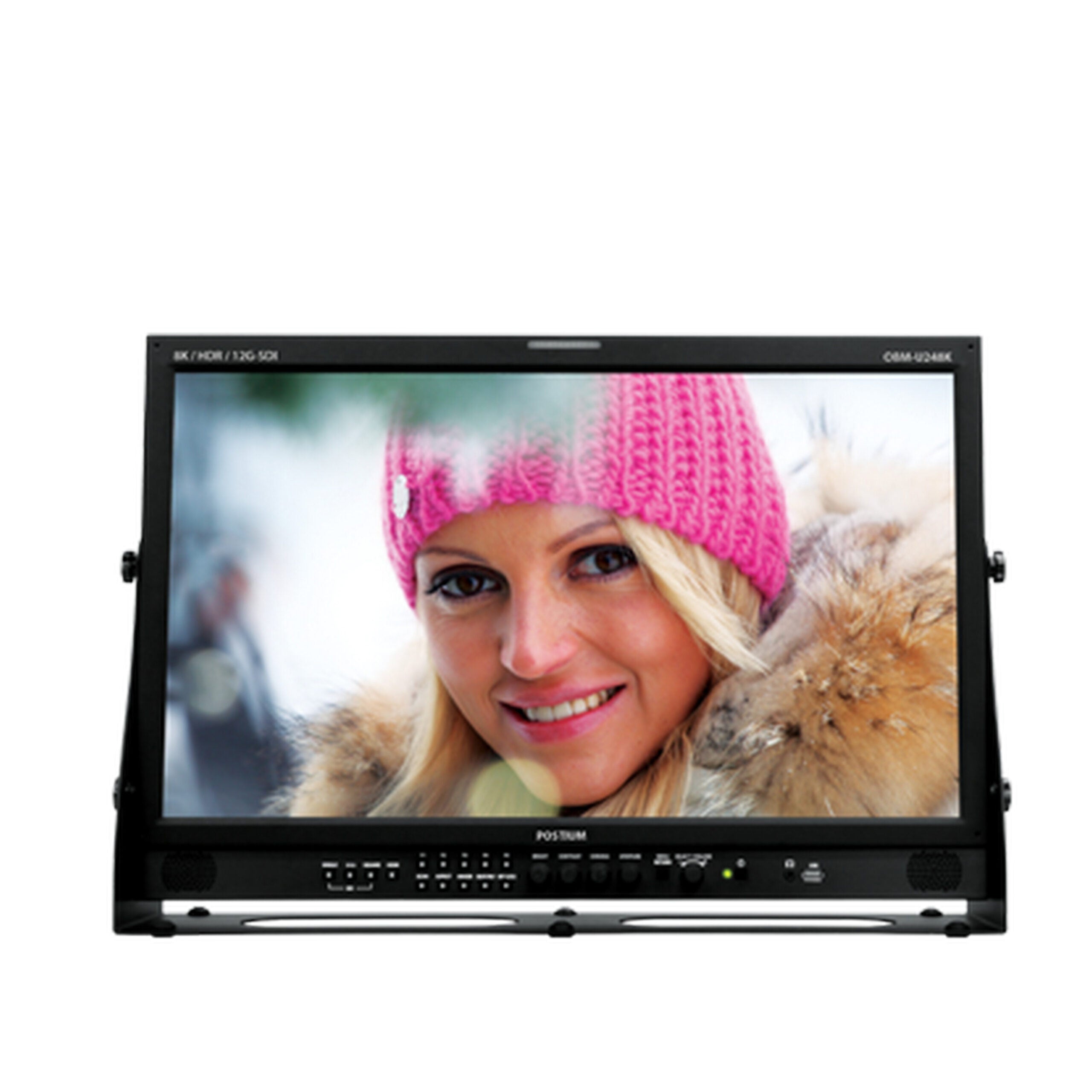 Postium Professional 24-Inch High-Definition 8K HDR 12G-SDI/3G-SDI Video Monitor