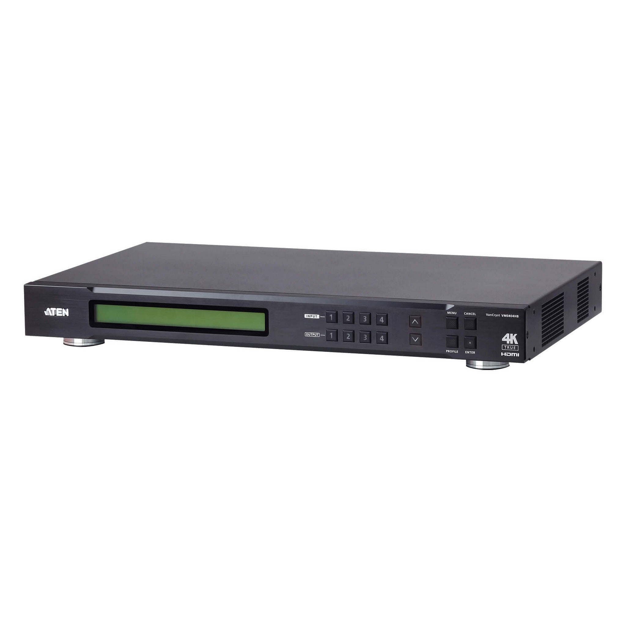 ATEN VM0404HB: 4x4 True 4K Ultra-Fast HDMI Matrix Switch for Diverse Venues