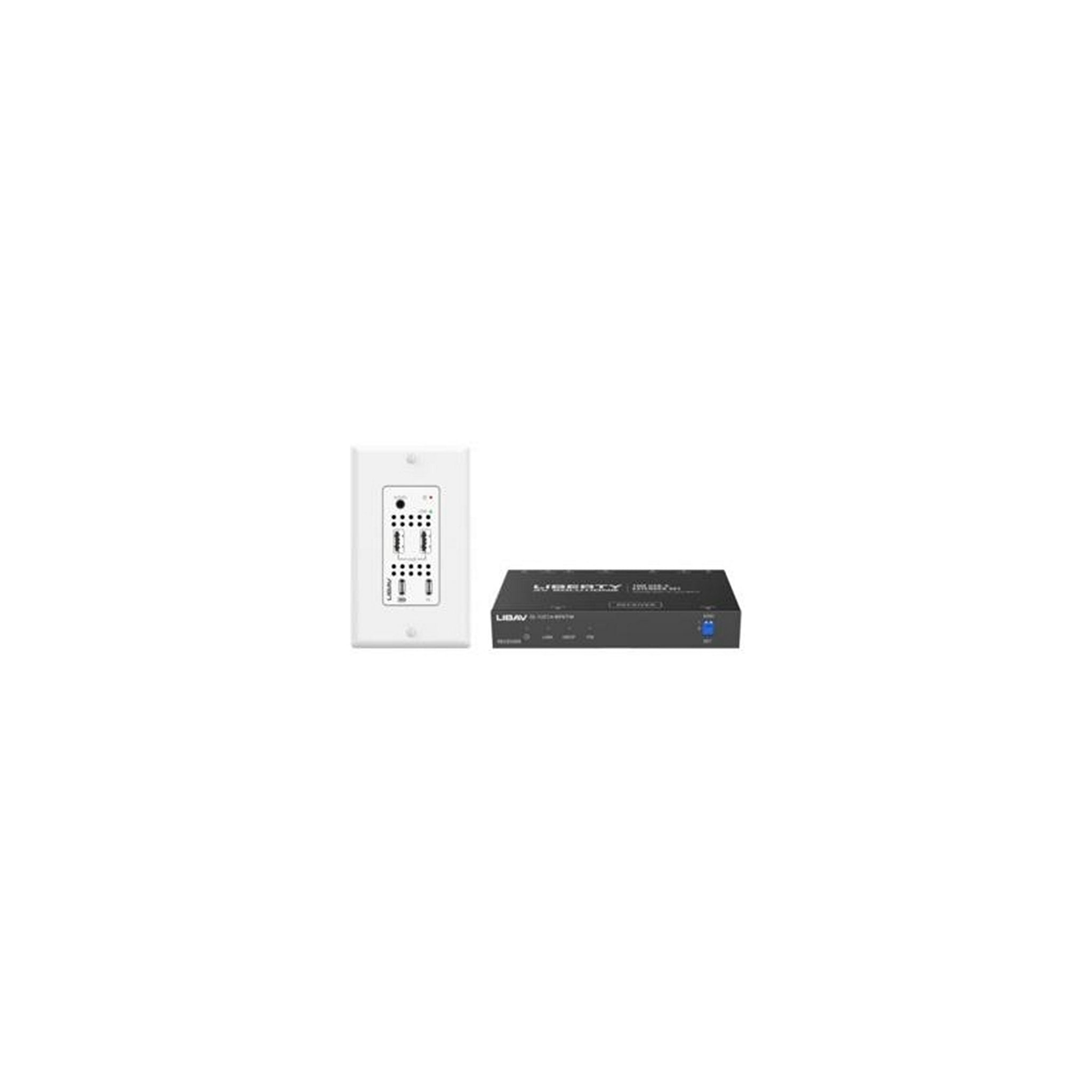 DigitaLinx DL-1UC1A-WPKT-W White 4K USB-C Single-Gang Decora Wall-Plate Kit