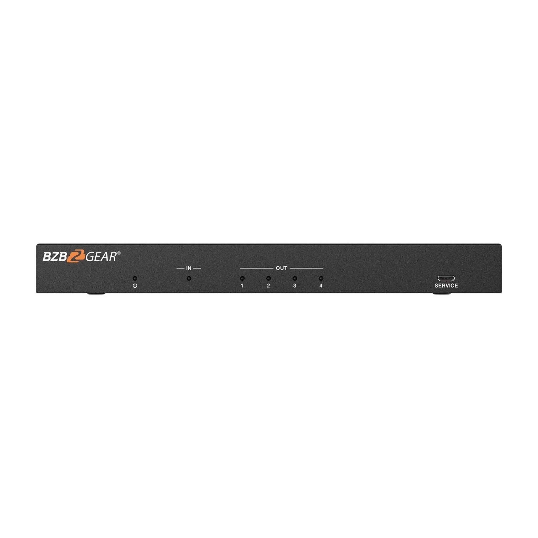 BZBGEAR 8K 60Hz 1x4 HDMI Splitter for High - Quality Video Sharing