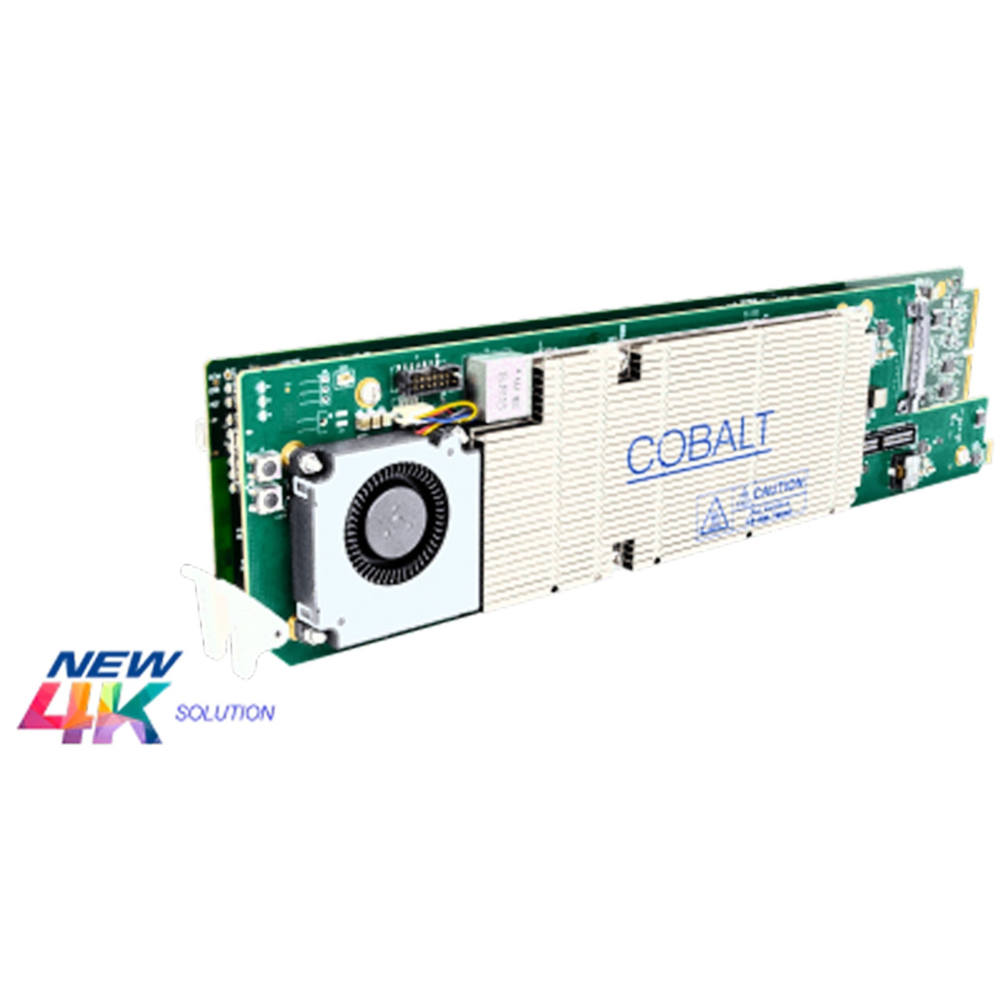 Cobalt Indigo 2110 - DC - 01 Native SMPTE ST - 2110 Add - On Option Card for Cobalt 9904 - UDX - 4K and 9905 - MPx Audio/Video Processors