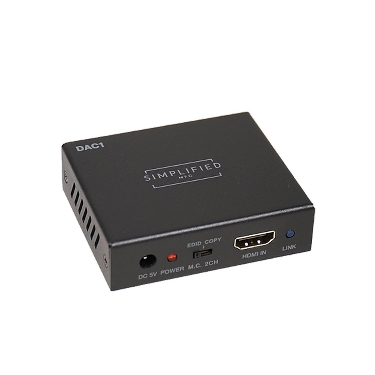 Simplified Manufacturing DAC1 High - Speed 18Gbps HDMI Audio Down - Mixing and Extraction Device