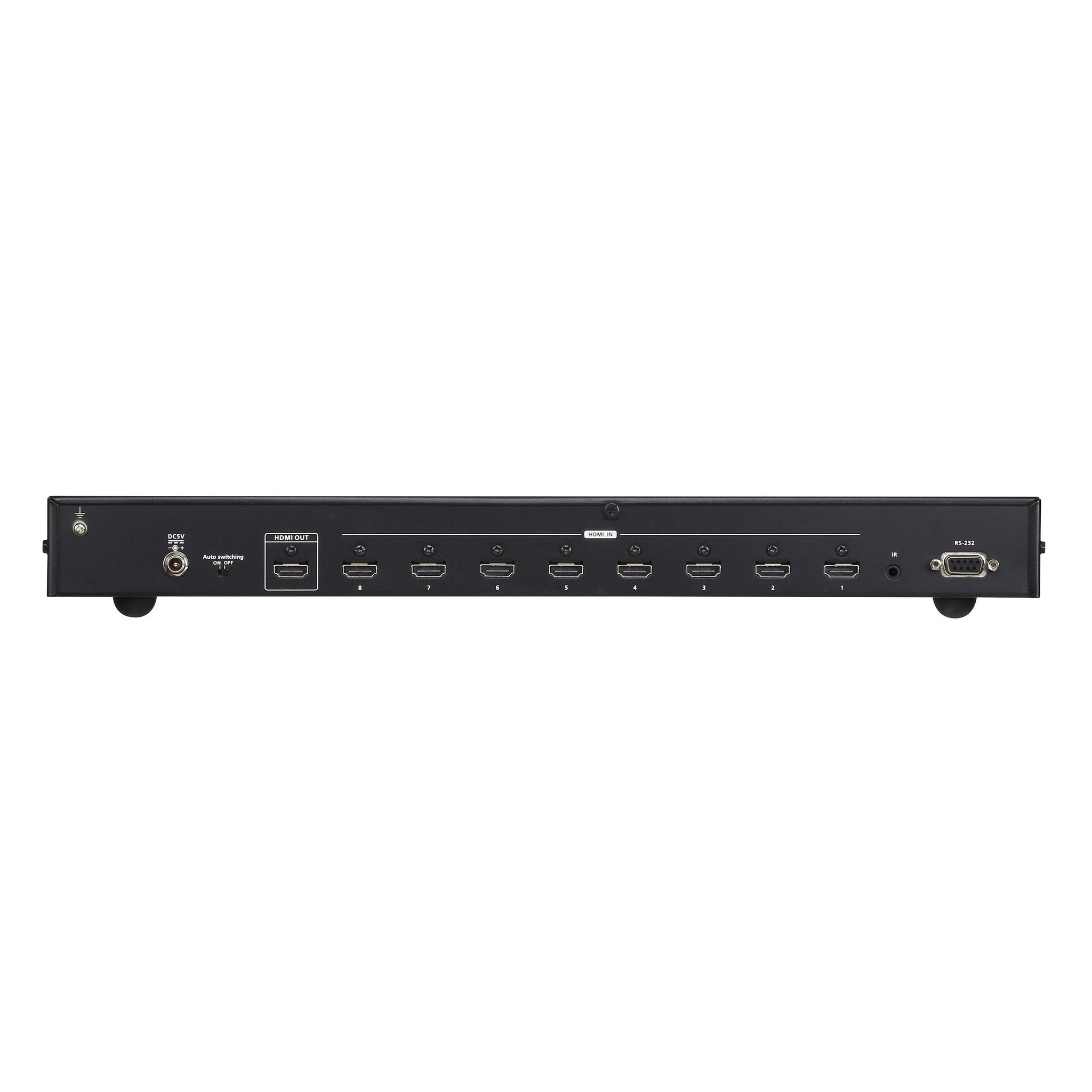 ATEN 8-Port True 4K Ultra HD HDMI Video Switch VS0801HB for Multi-Source Display Routing