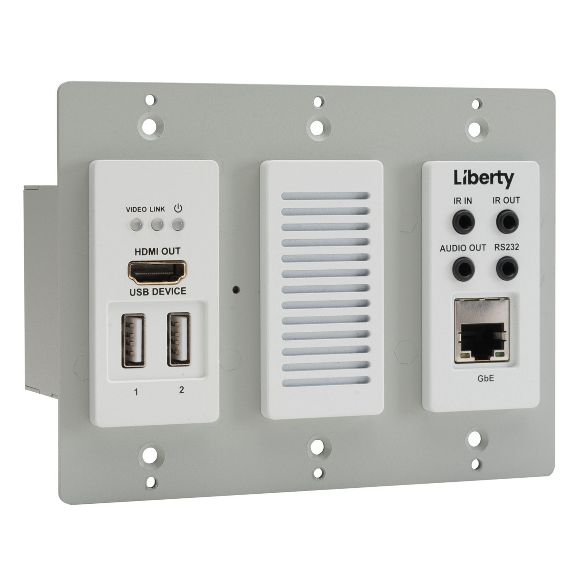 DigitaLinx IP 6000 Series SDVoE PoE 4K60 HDMI Wall Plate Decoder