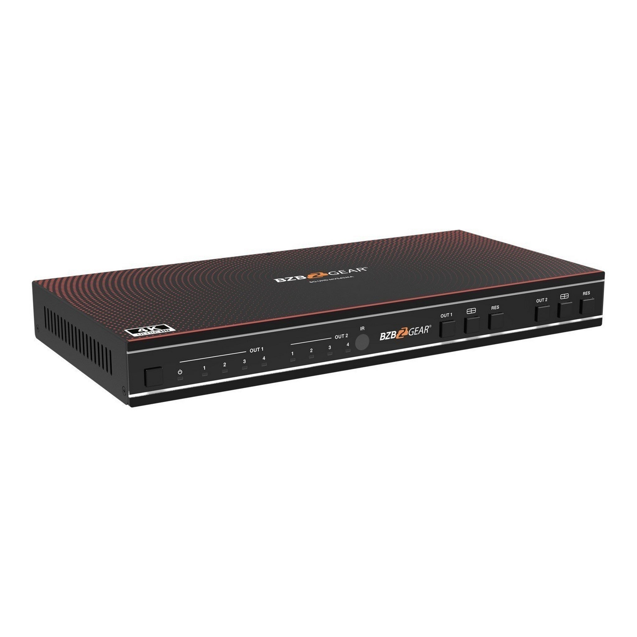 BZBGEAR Professional 4x2 Quad Multi-Viewer 4K60 18Gbps Ultra HD Video Matrix Switcher