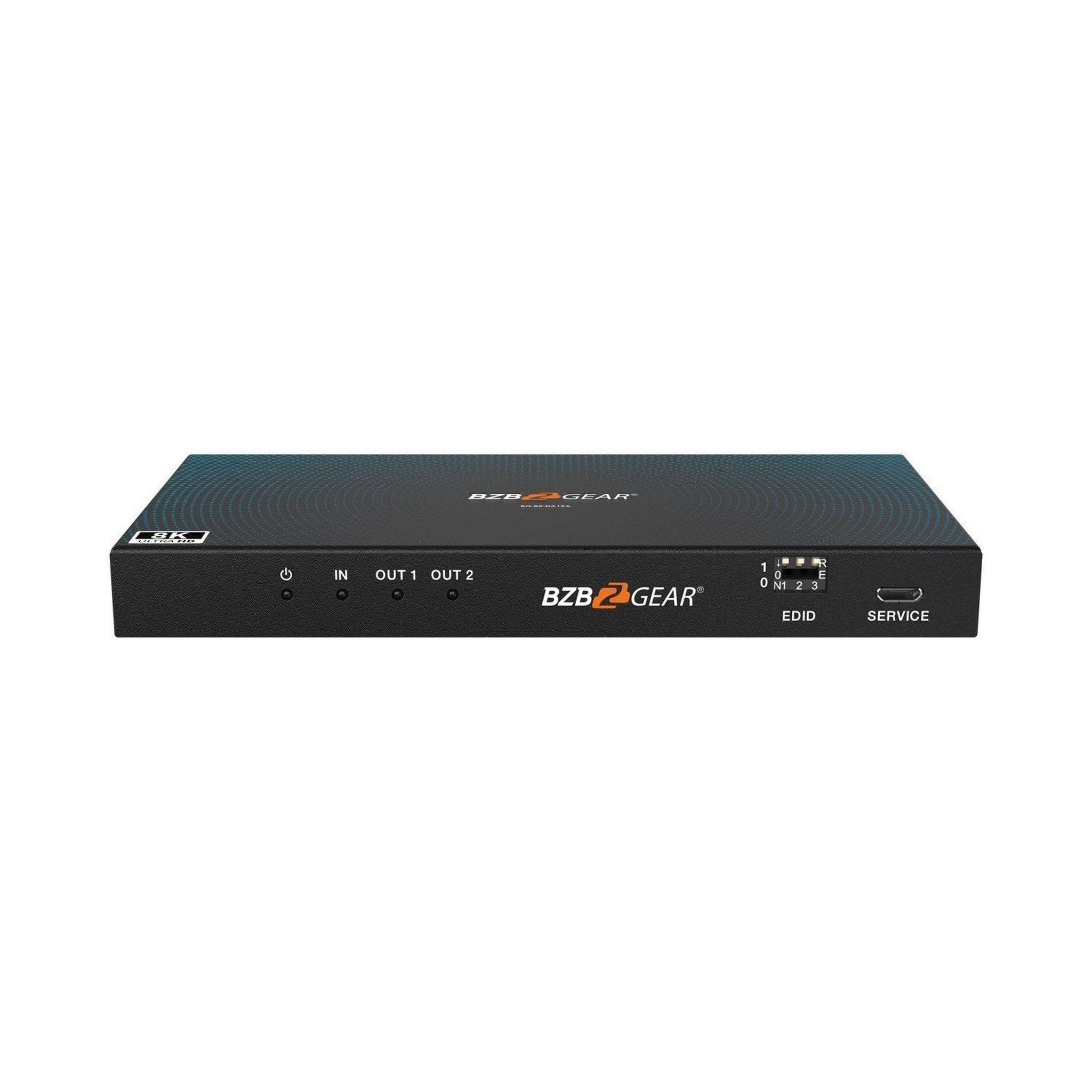 BZBGEAR 8K@60Hz UHD HDMI2.1 1x2 Splitter BG - 8K - DA12A