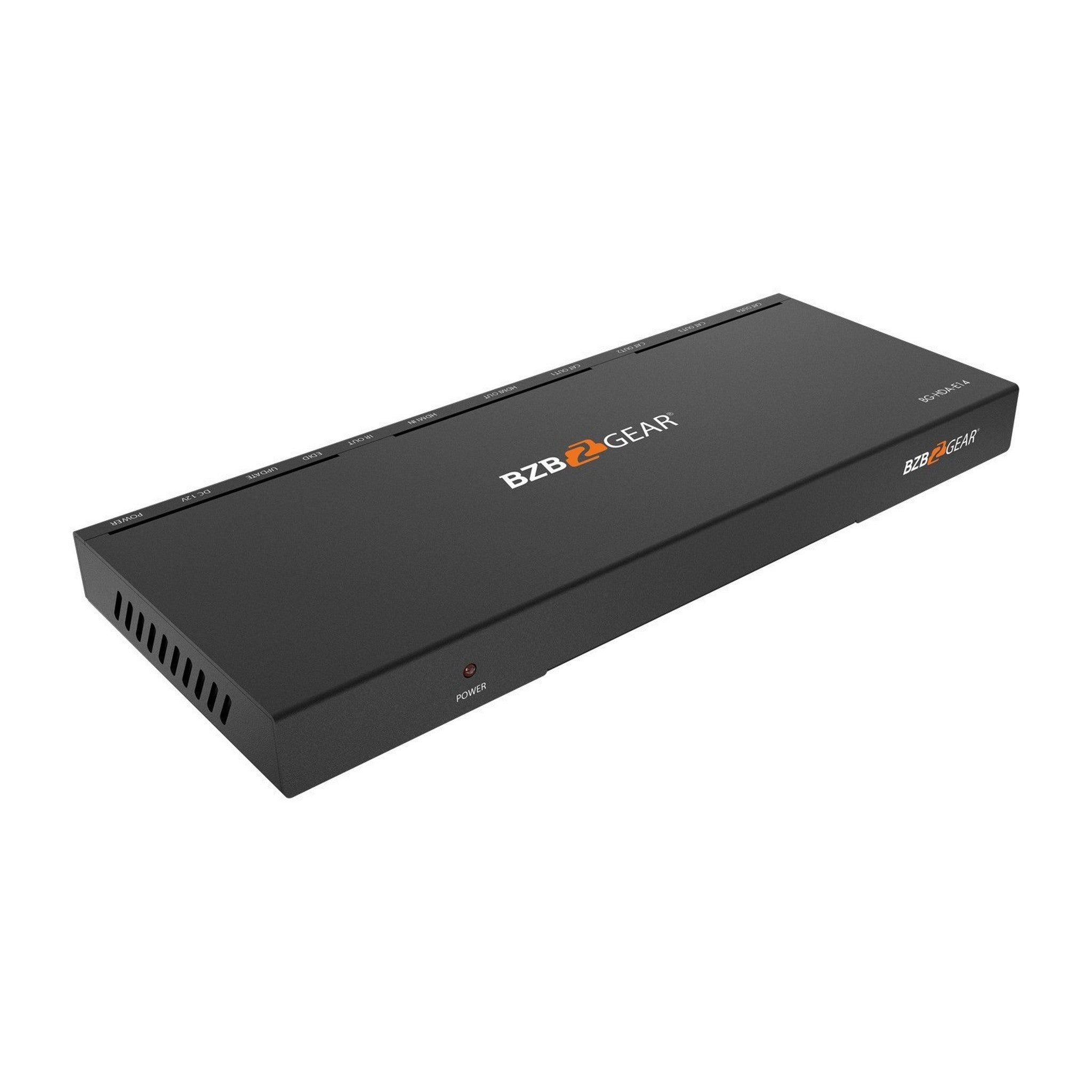 BZBGEAR BG-HDA-E14 High-Performance 1X4 1080P/4K30 HDMI Signal Splitter and Distribution Amplifier for Multiple Display Setups