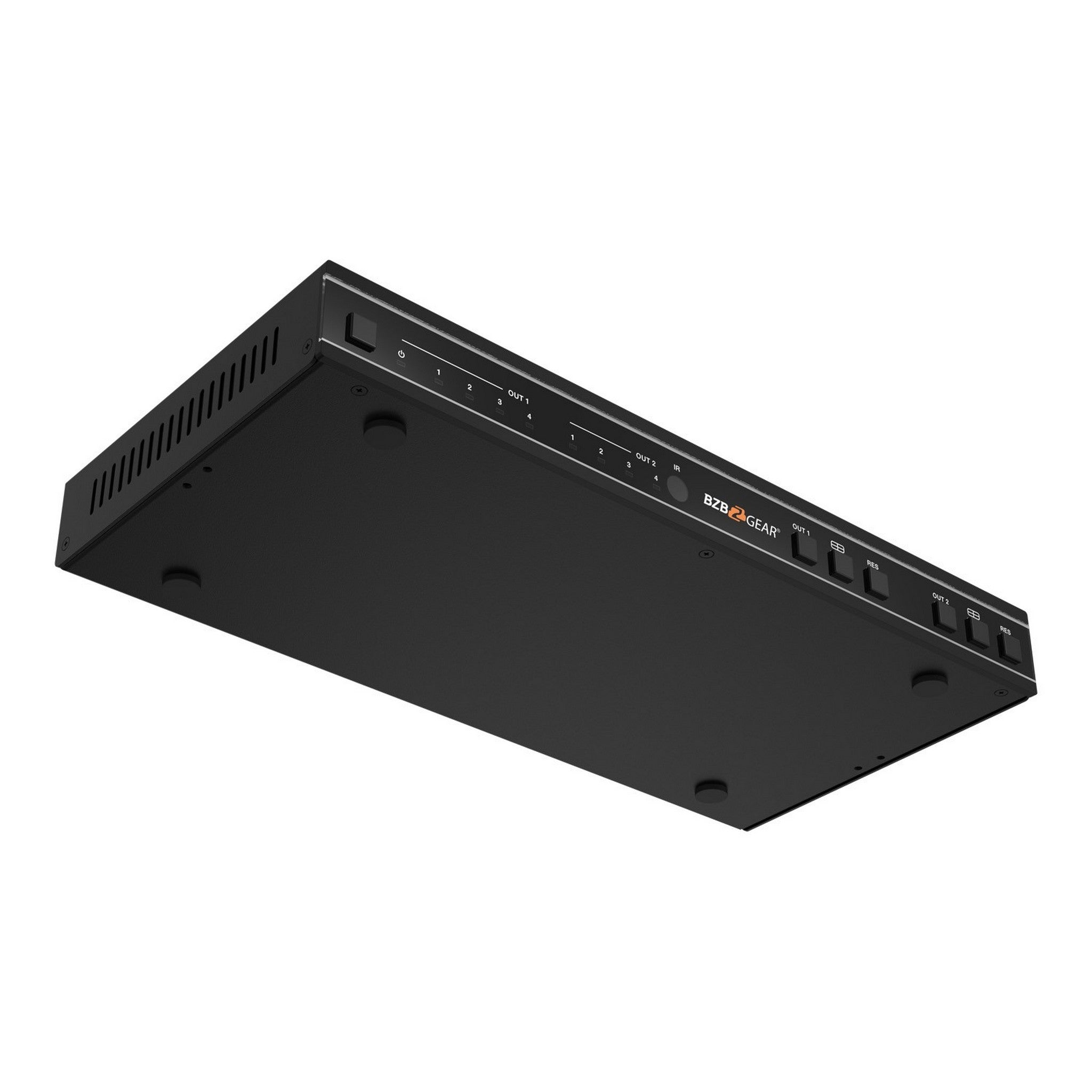 BZBGEAR Professional 4x2 Quad Multi-Viewer 4K60 18Gbps Ultra HD Video Matrix Switcher