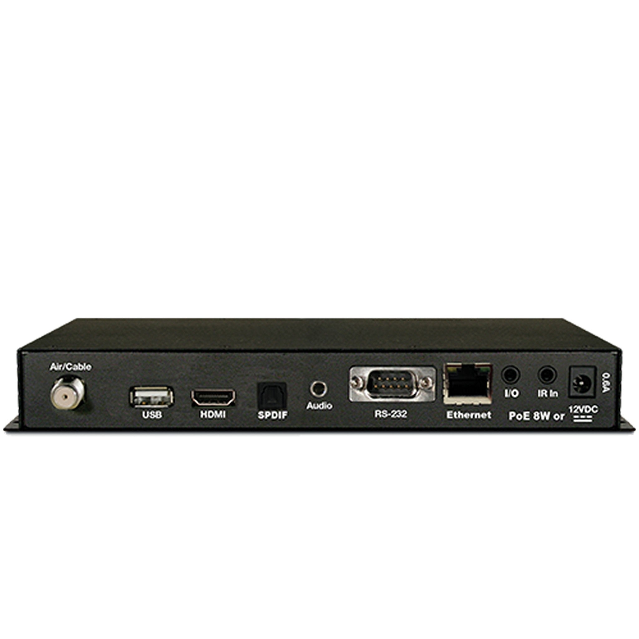 Contemporary Research Modern ATSC Mini High - Definition Television Tuner with Mounting Wings for CATV Systems