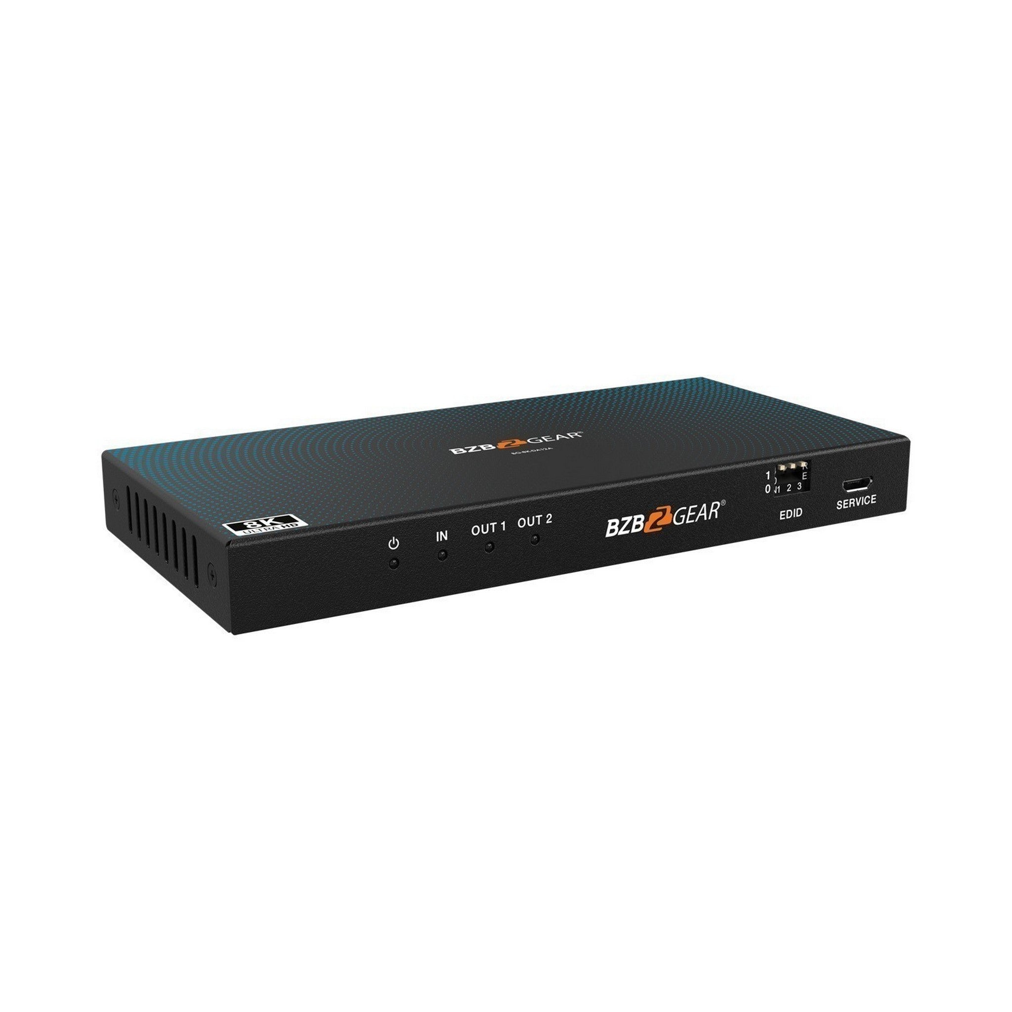 BZBGEAR 8K@60Hz UHD HDMI2.1 1x2 Splitter BG - 8K - DA12A