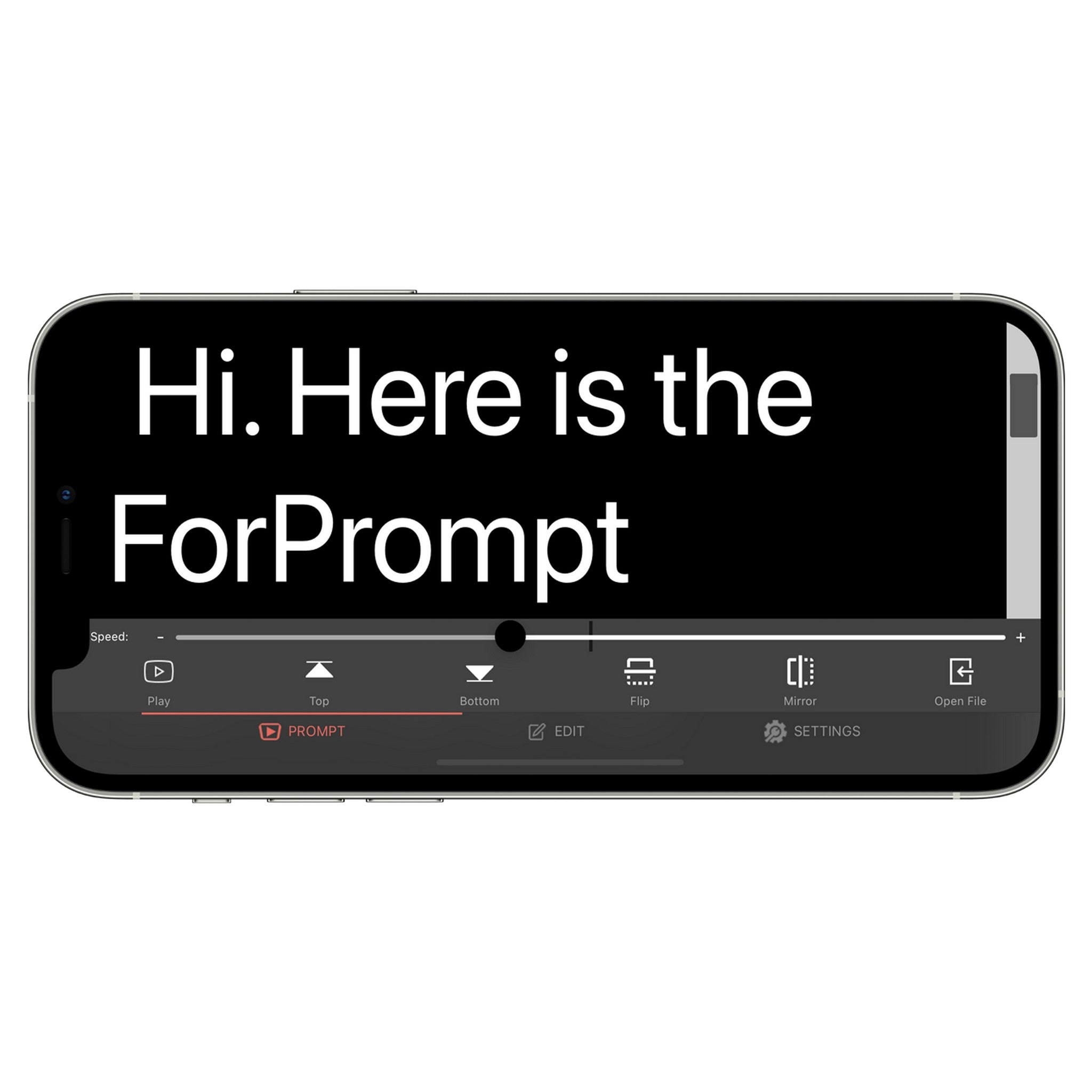 Fortinge MIA - XL Professional Mobile Prompter for Smartphones and DSLR Cameras