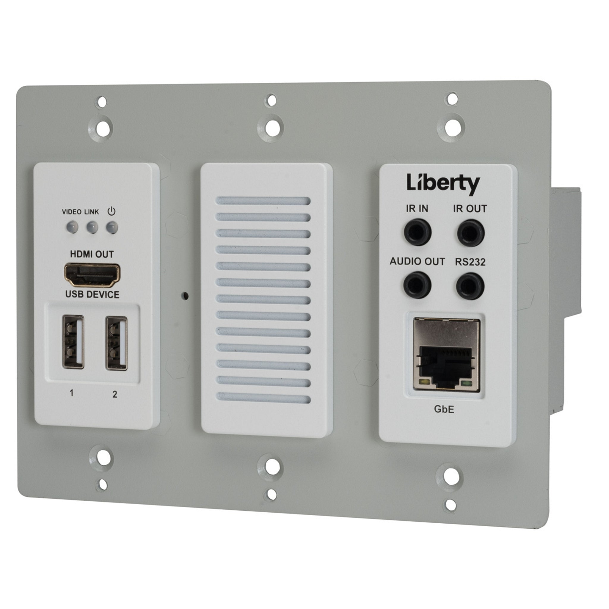 DigitaLinx IP 6000 Series SDVoE PoE 4K60 HDMI Wall Plate Decoder