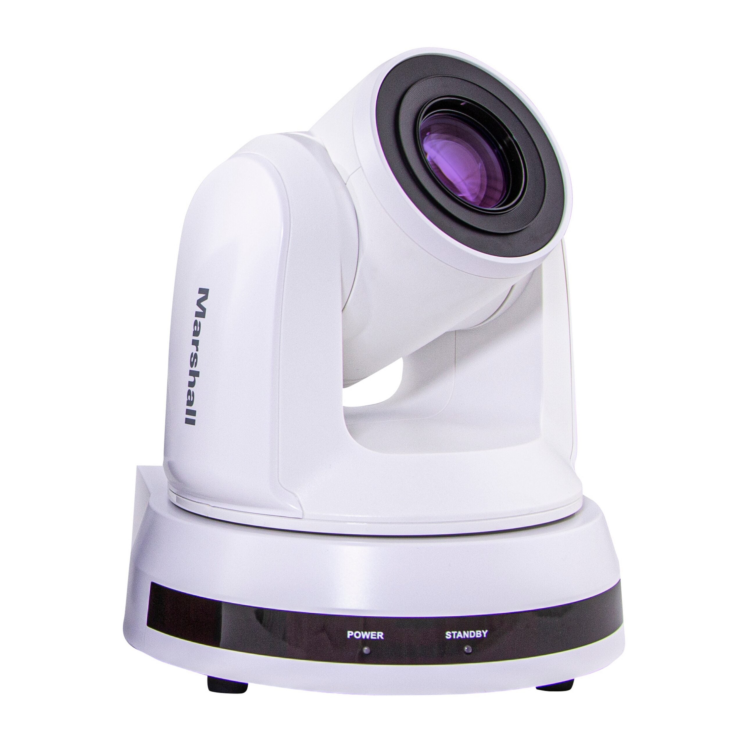Marshall Electronics CV620-Wi White 20x Full-HD60 Networked PTZ Camera for Professional Video Applications