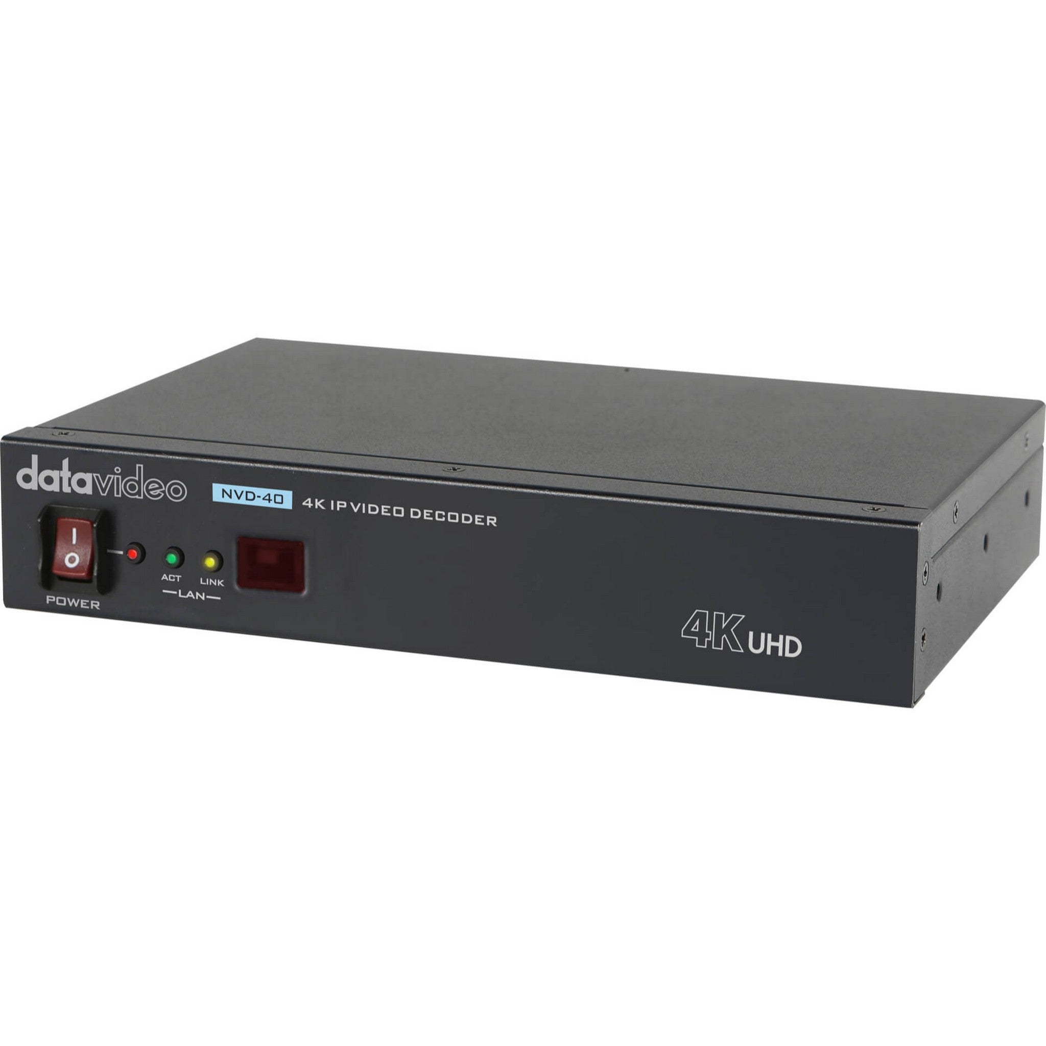 Datavideo NVD-40 High-Performance 4K HDMI IP Video Decoder for Versatile Video Streaming