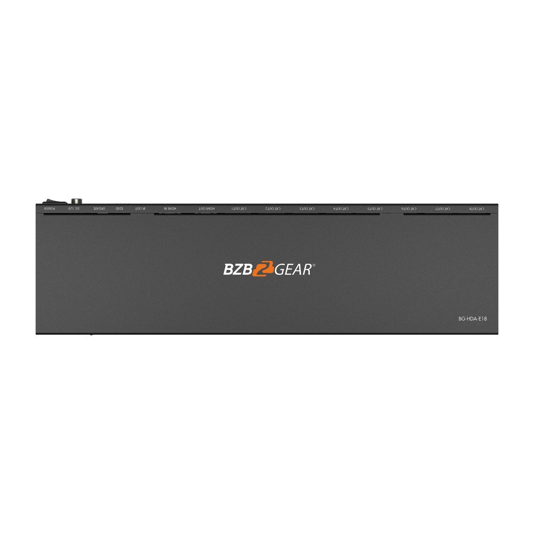 BZBGEAR BG - HDA - E18 High - Performance 1X8 HDMI Splitter and Distribution Amplifier for 1080P/4K30 Video Signals