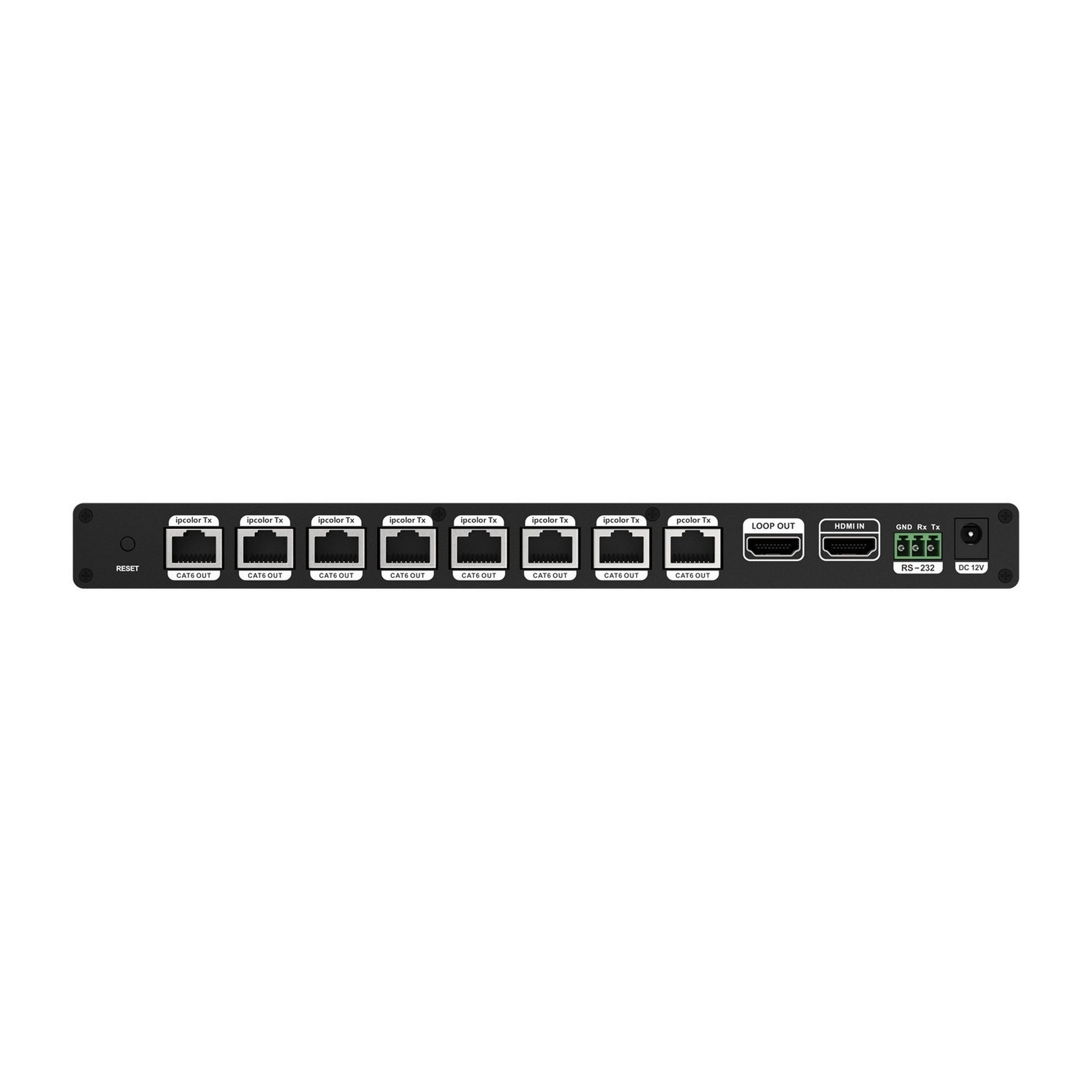 BZBGEAR BG-UDAIC-E18 High-Performance 1X8 4K60 UHD 18Gbps HDMI Splitter and Distribution Amplifier for Multiple Display Setup