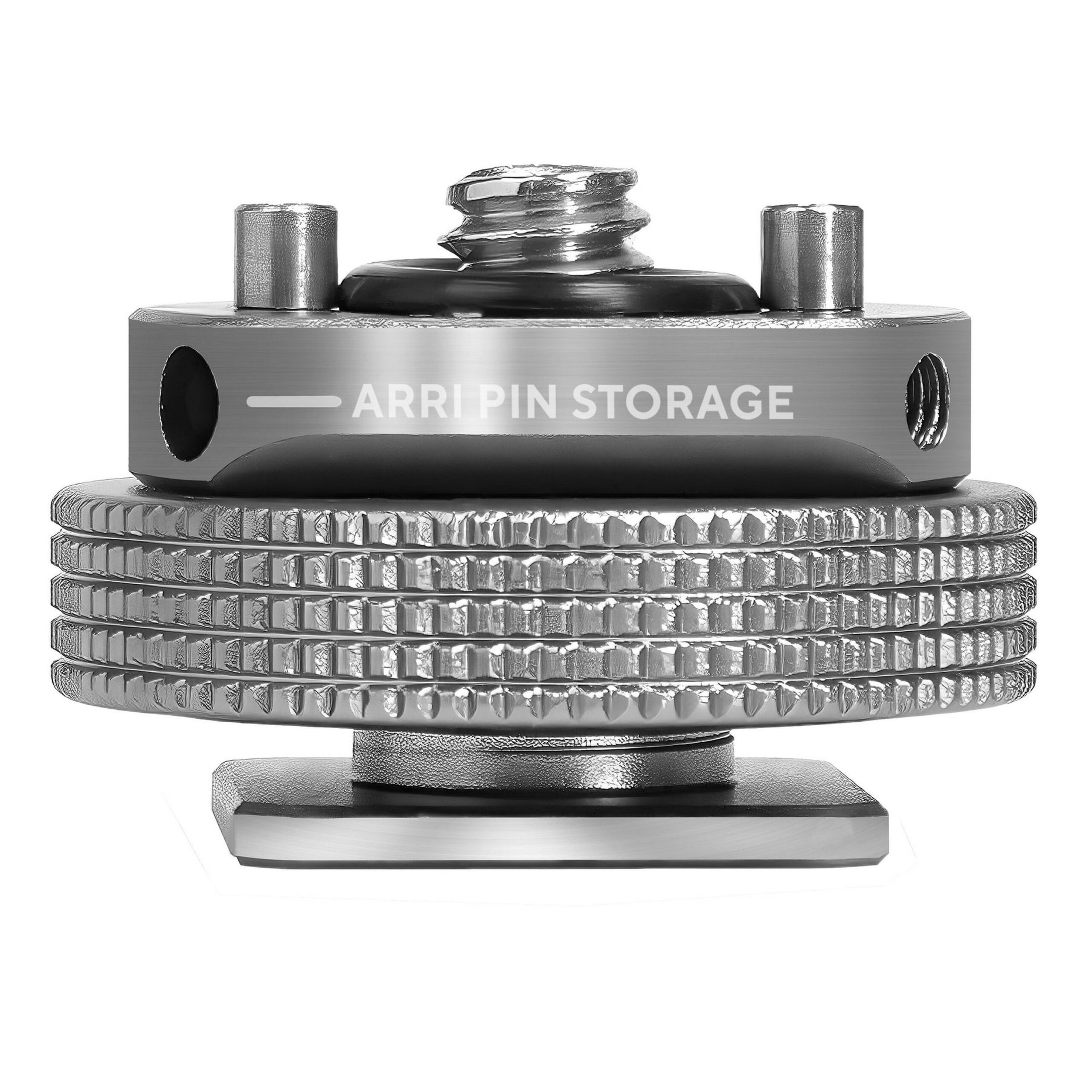 Kondor Blue Space Gray Cold Shoe Adapter with ARRI Mount