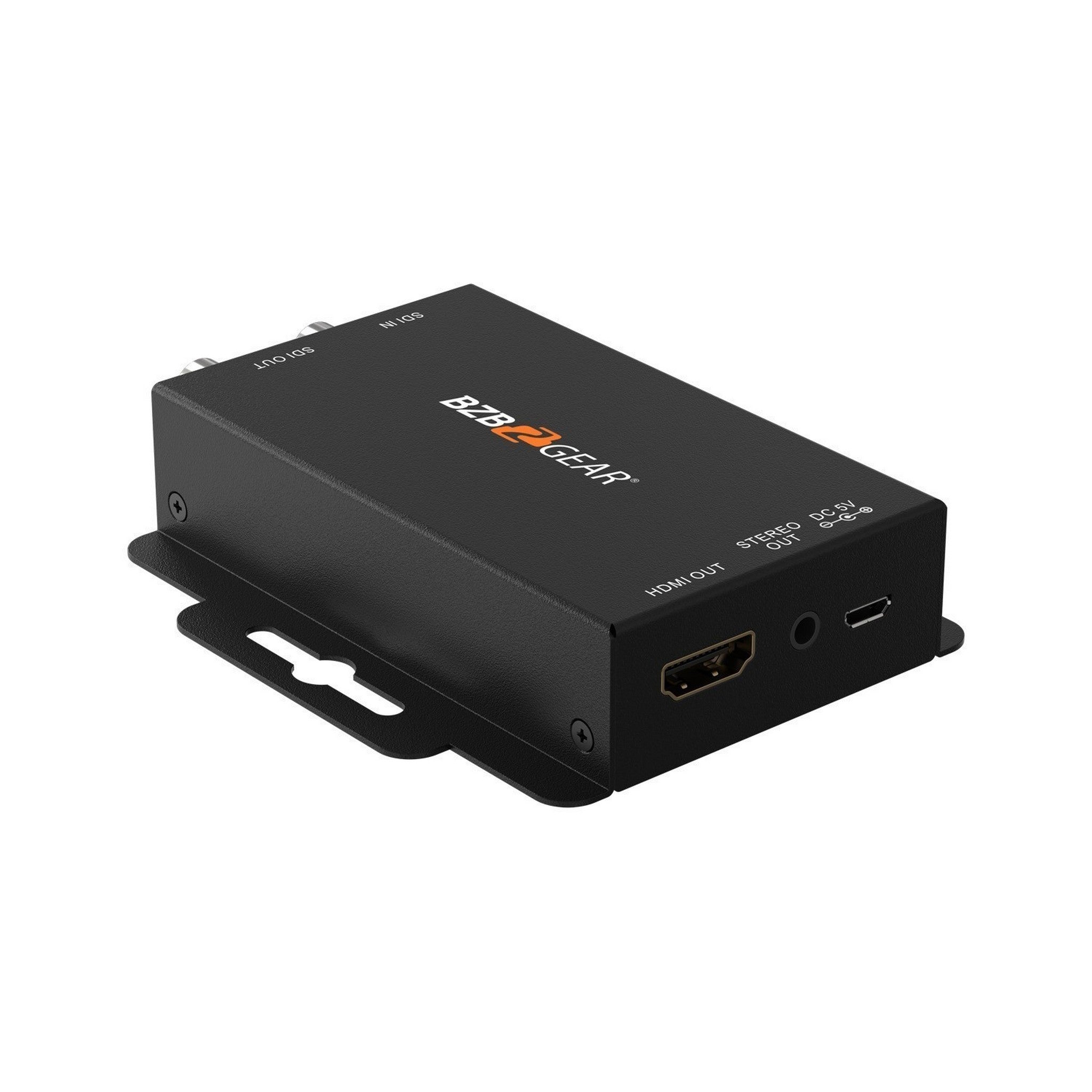 BZBGEAR Professional 12G/6G/3G/HD-SDI to HDMI 2.0 Signal Converter with Audio Extraction