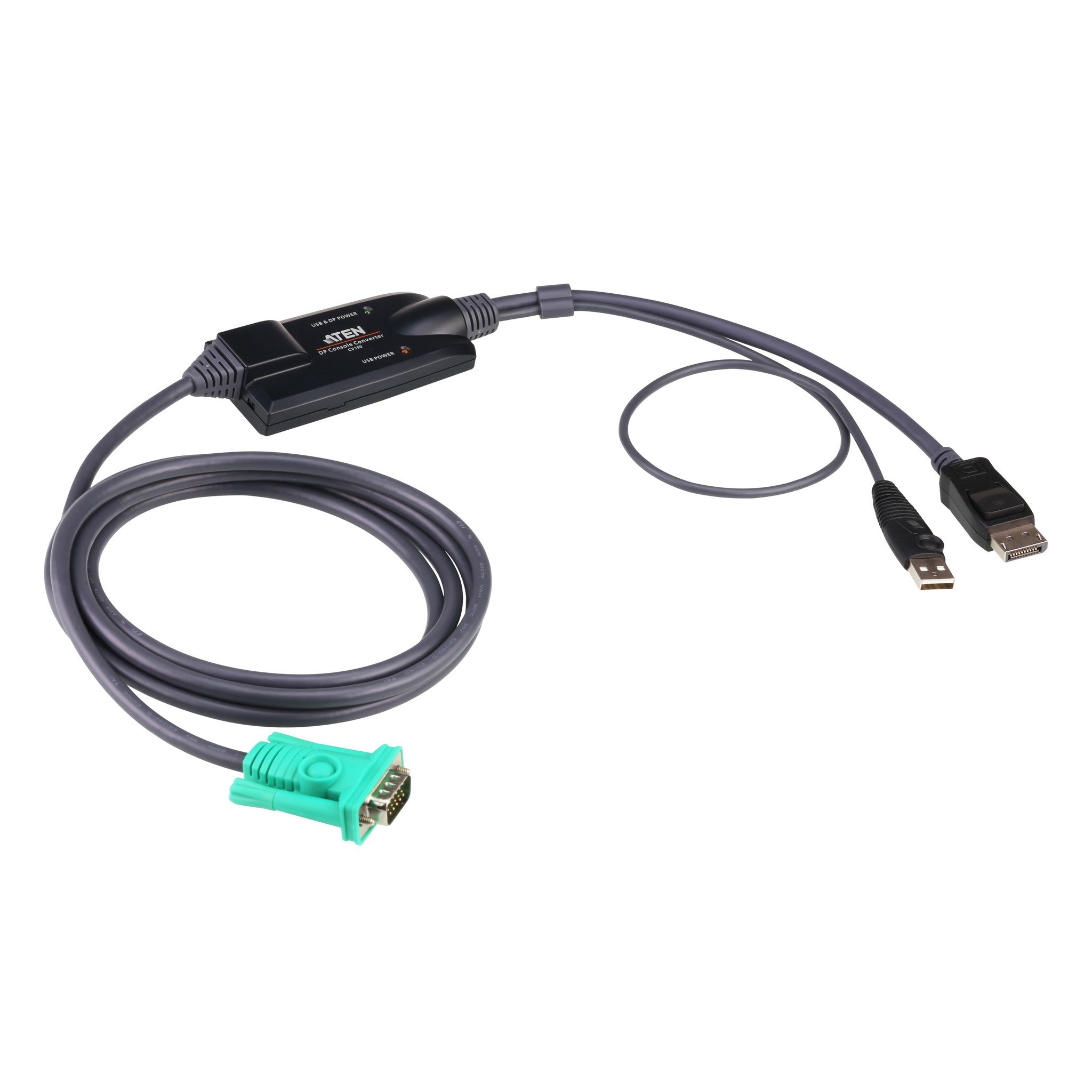 ATEN CV190 High - Performance DisplayPort Console Converter for KVM Switch Compatibility
