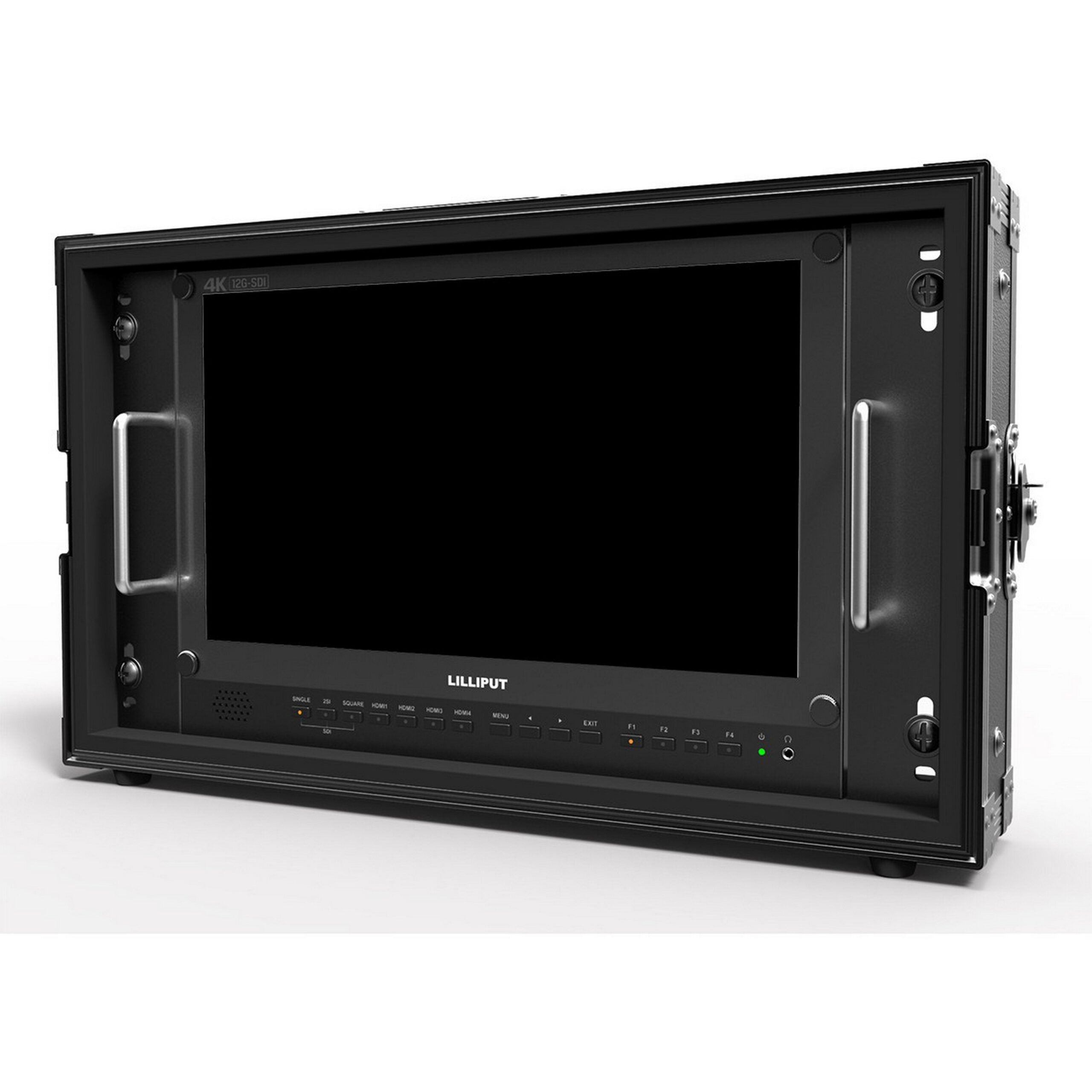 Lilliput BM150-12G-VBP Professional 15.6-Inch 12G-SDI 4K IPS Monitor with V-Mount for Video and Film Industry
