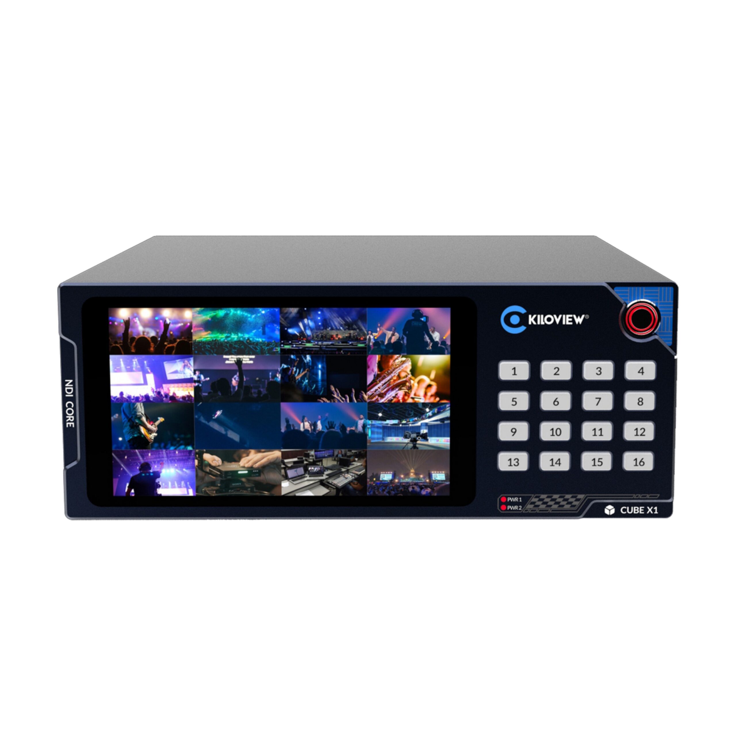 Kiloview Cube X1 NDI Core Multiplexed Professional Video Switching Device for Unified NDI Signal Management