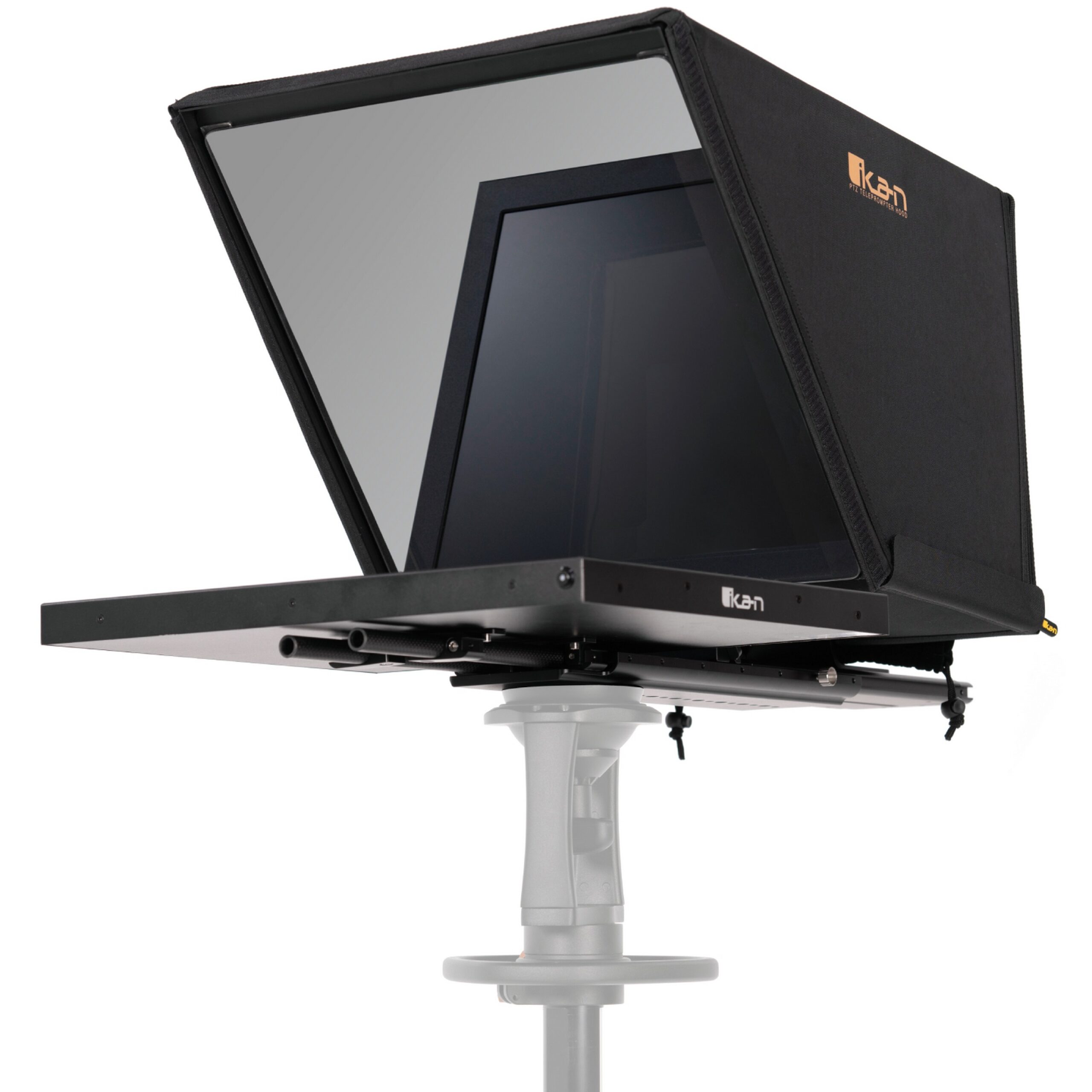 Ikan 19-Inch High-Brightness PTZ-Compatible Professional Teleprompter for PTZ Cameras