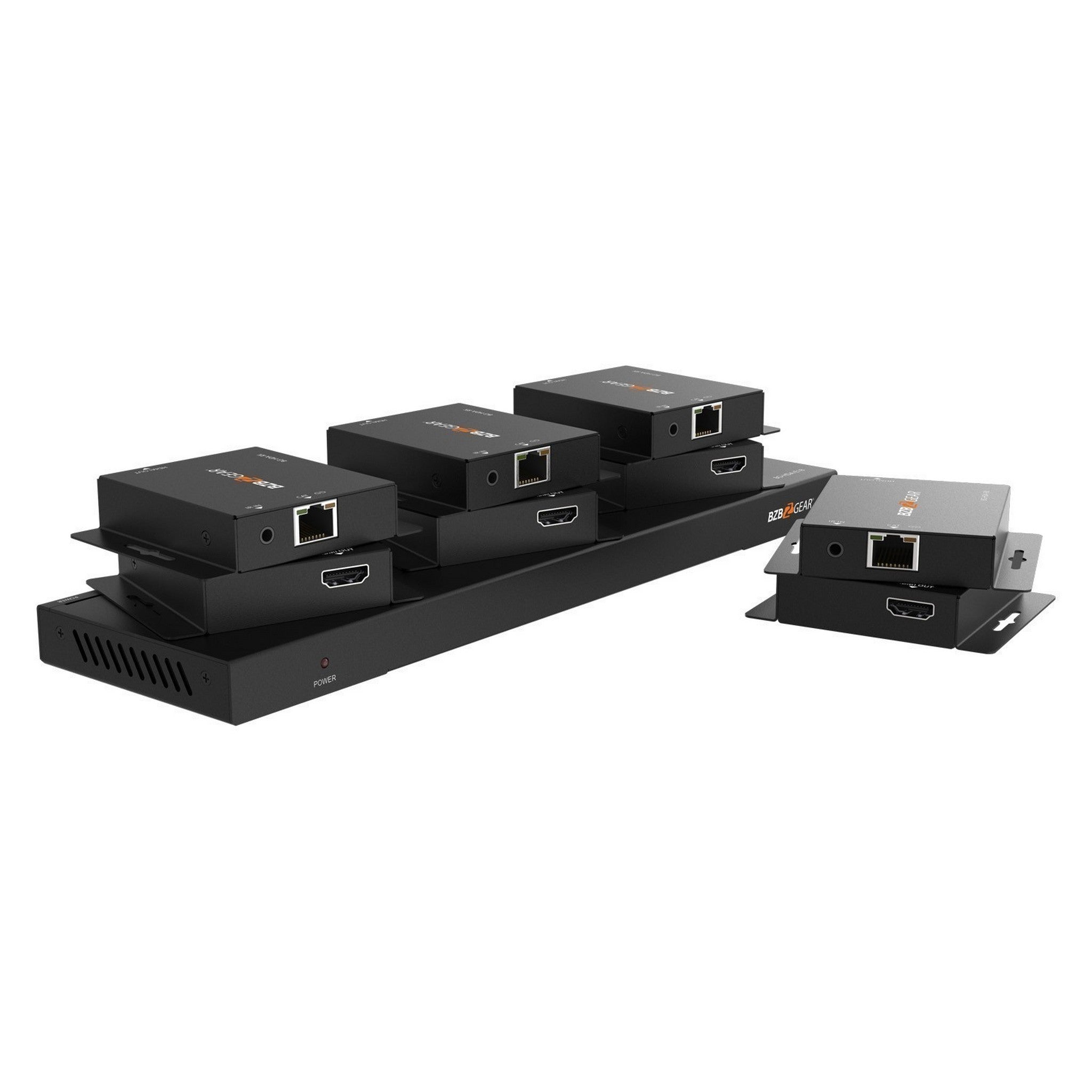 BZBGEAR BG - HDA - E18 High - Performance 1X8 HDMI Splitter and Distribution Amplifier for 1080P/4K30 Video Signals