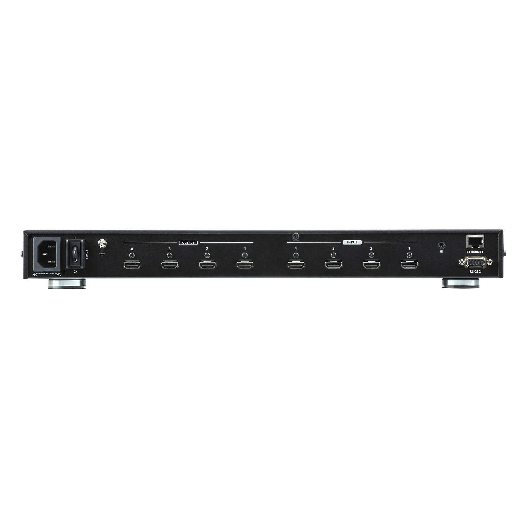 ATEN VM0404HB: 4x4 True 4K Ultra-Fast HDMI Matrix Switch for Diverse Venues