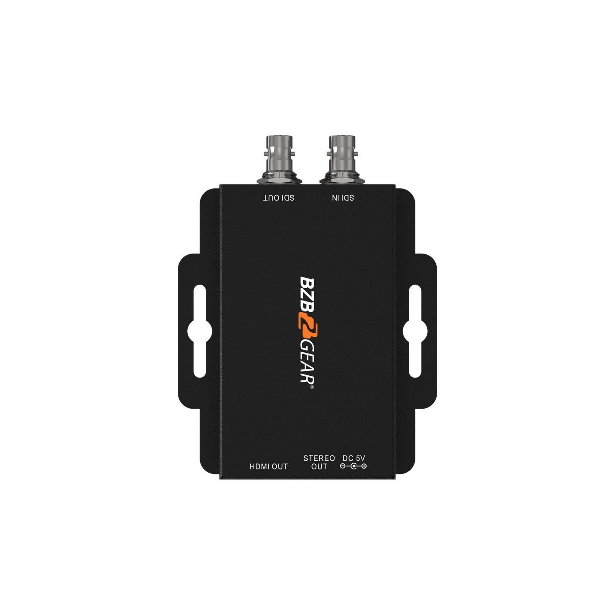 BZBGEAR Professional 12G/6G/3G/HD-SDI to HDMI 2.0 Signal Converter with Audio Extraction