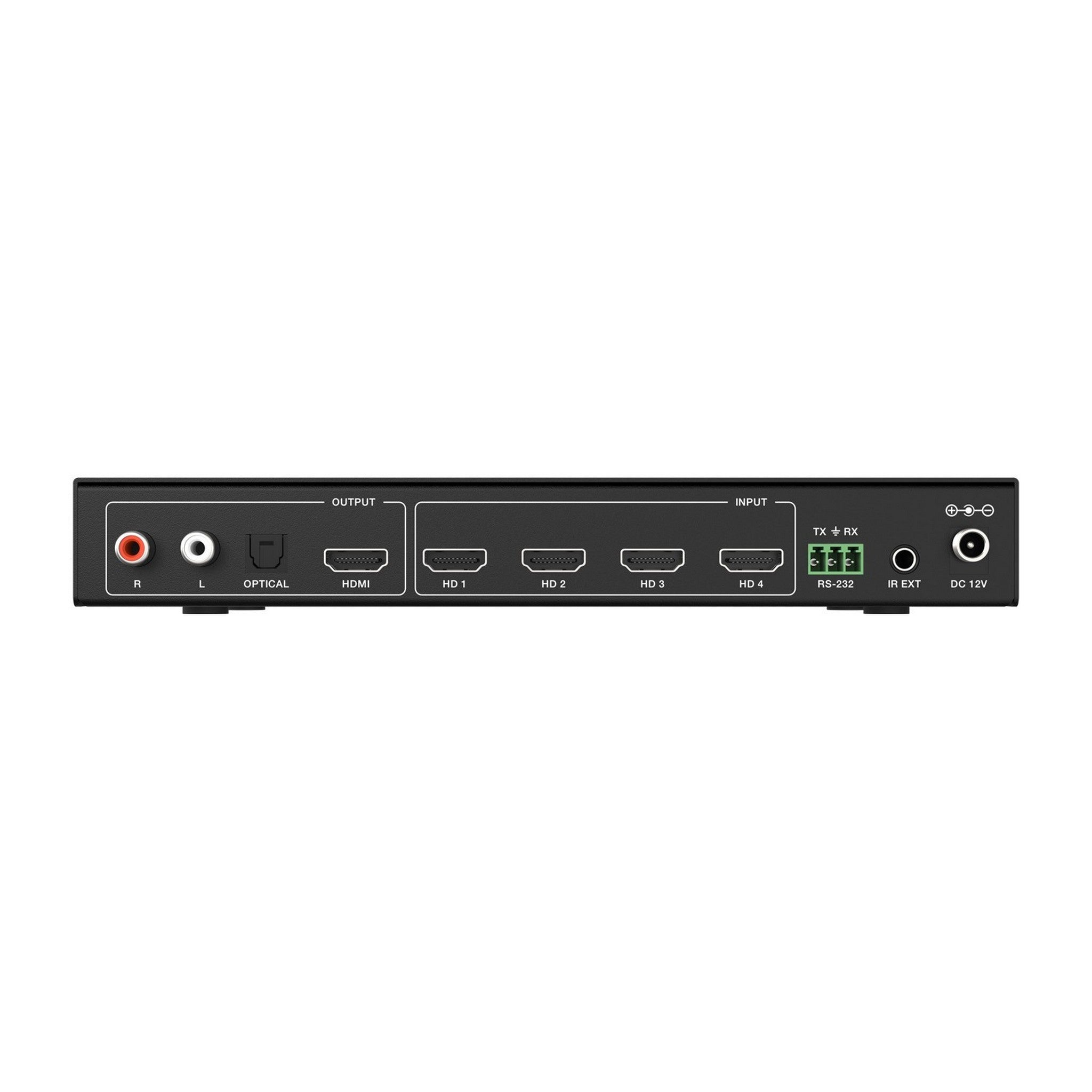 BZBGEAR BG-UHD-MVS41A High-Speed 18Gbps 4K60 4x1 Quad Multi-Viewer Ultra HD Video Switcher Device