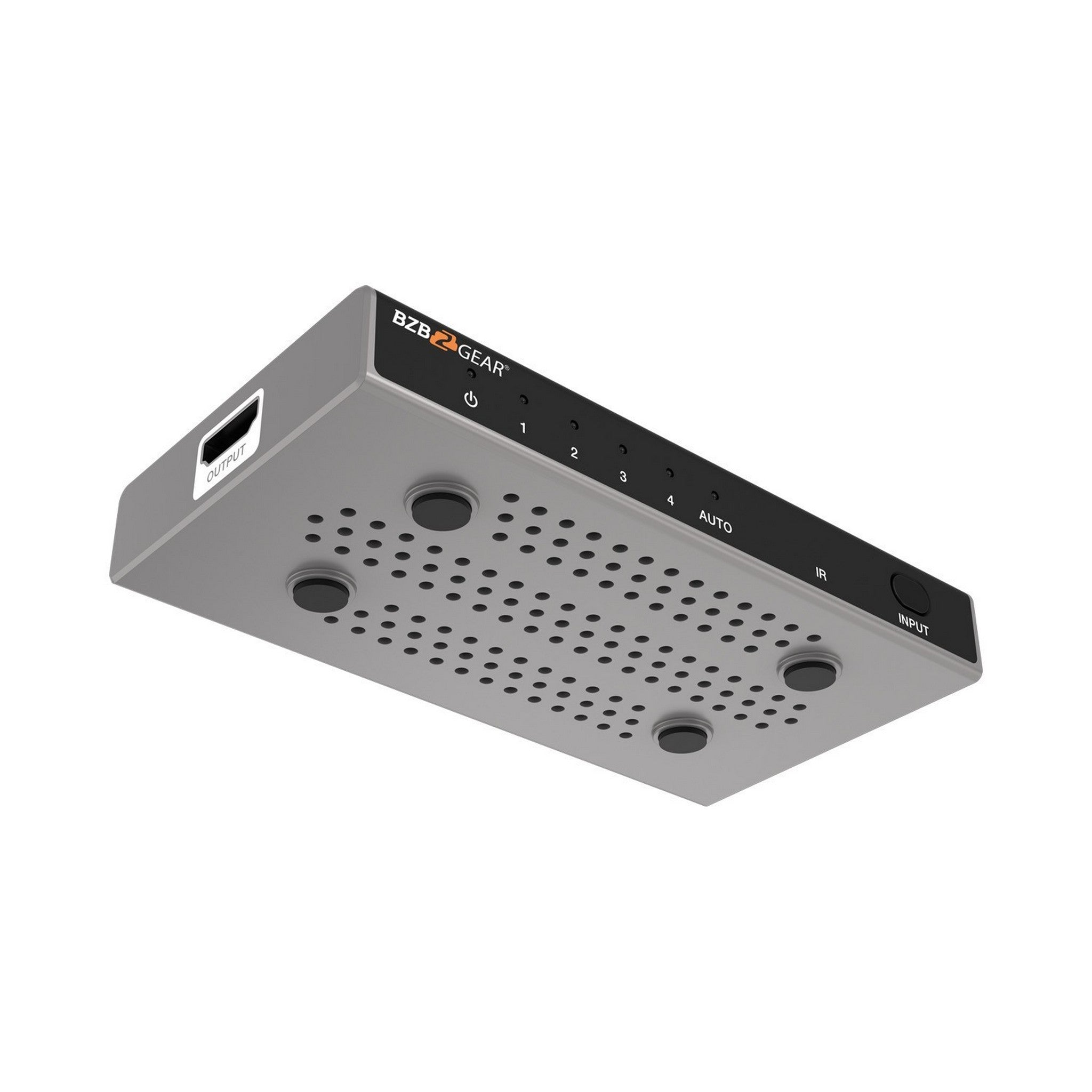 BZBGEAR 4x1 8K 60Hz HDMI 2.1 Video Switcher for Multiple Source Devices