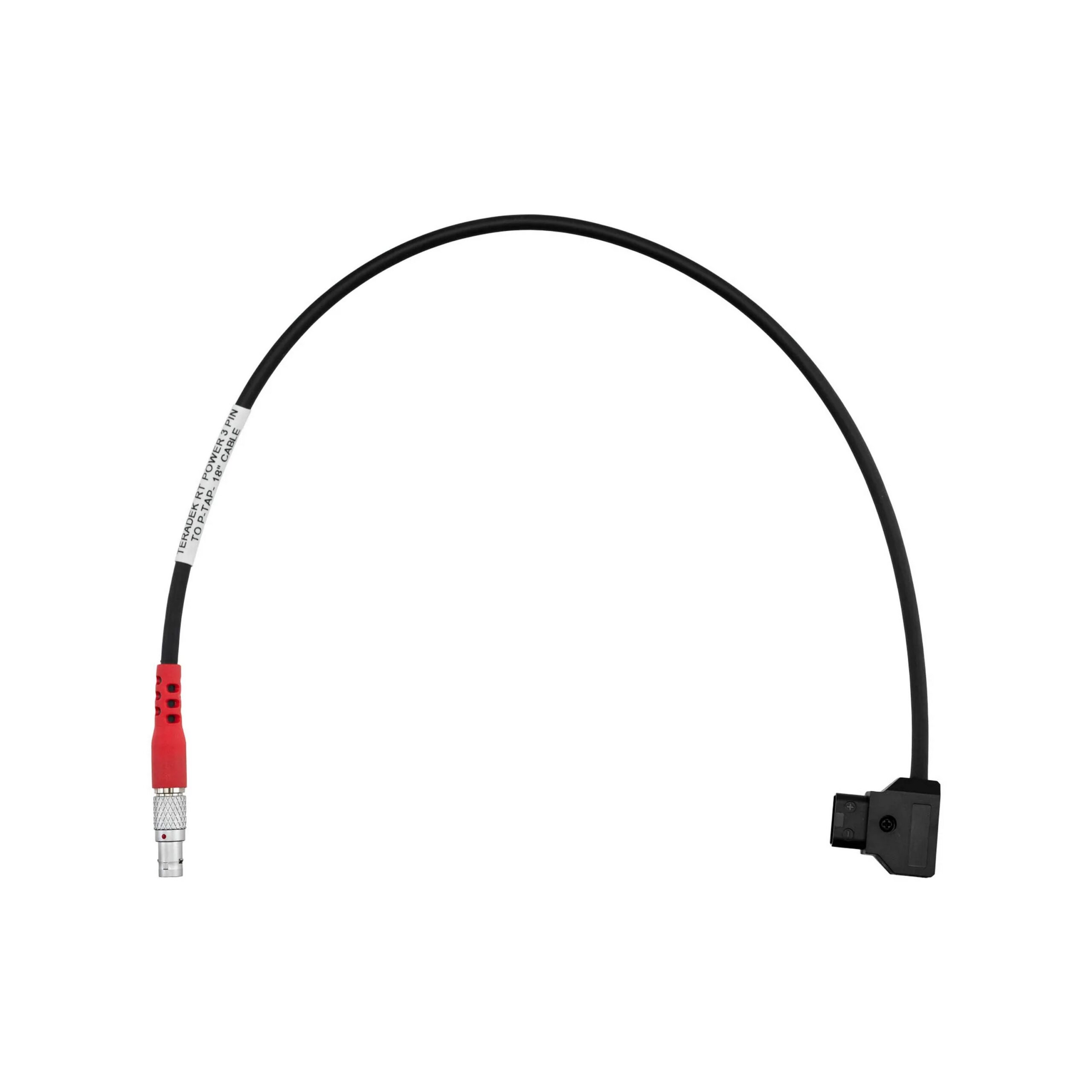 Teradek Power Cable for MDR.S. - 0.4-Meter 3-Pin Connector to P-Tap Connector Adapter