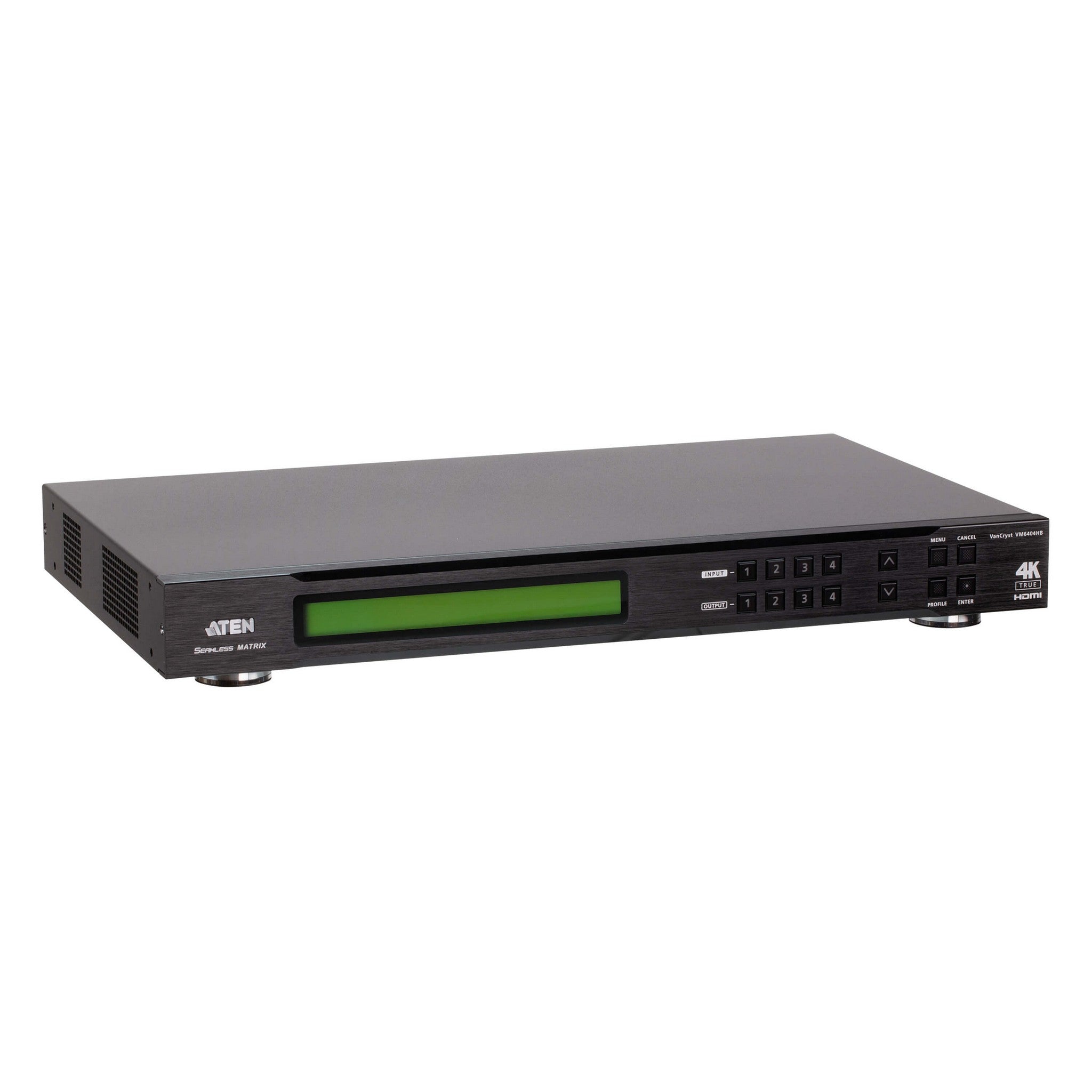 ATEN VM6404HB: 4x4 True 4K HDMI Matrix Switch with Scaler and HDR Support