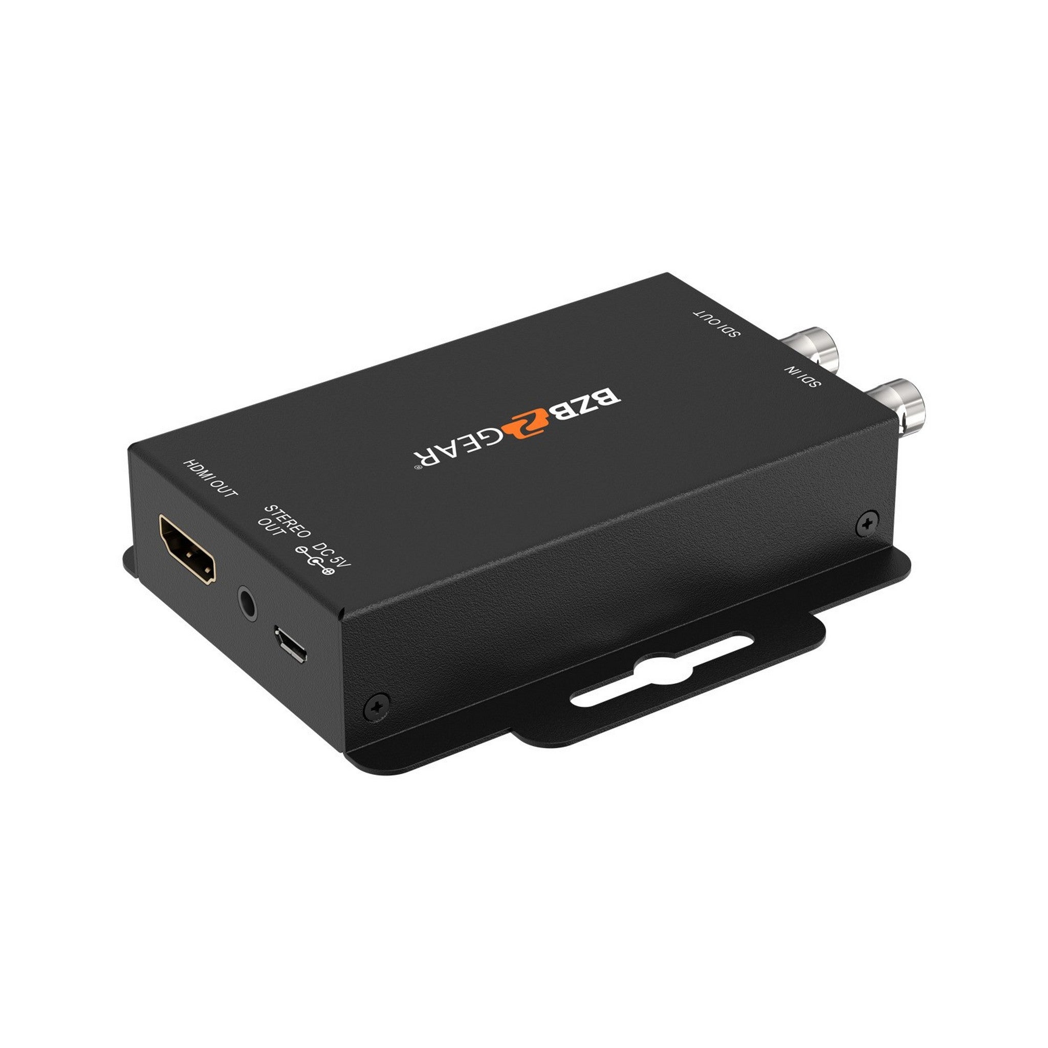 BZBGEAR Professional 12G/6G/3G/HD-SDI to HDMI 2.0 Signal Converter with Audio Extraction