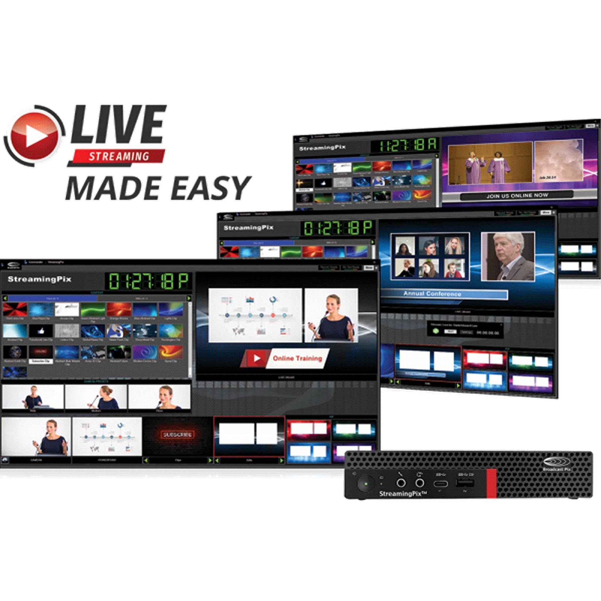 Broadcast Pix StreamingPix PTZ: An Affordable and Powerful Live Video Streaming Solution