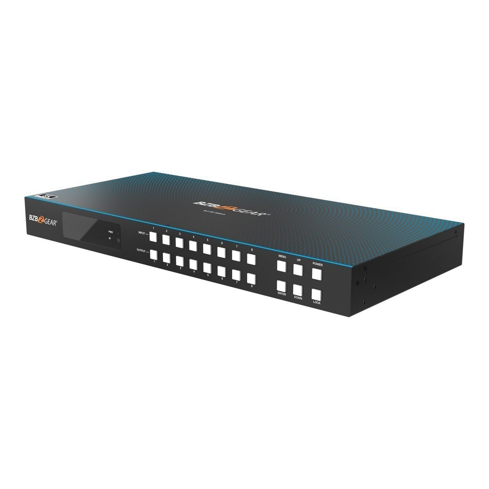 BZBGEAR 8x8 8K 60Hz HDMI Matrix Switch - BG-8K-88MA for High - Quality Audio and Video Distribution