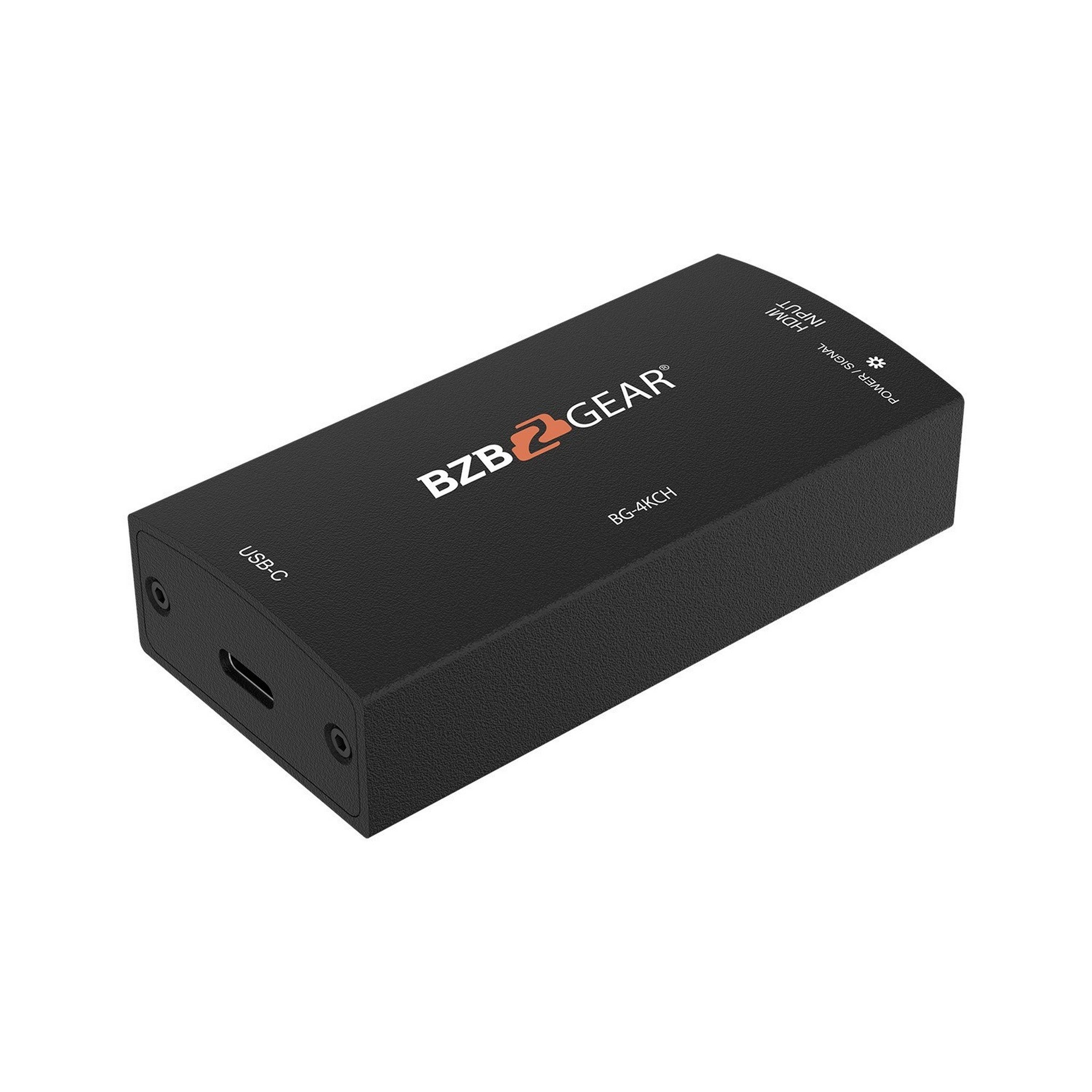 BZBGEAR High - Performance USB - C 4K Video Capture Box with Scaler for Seamless Video Recording and Streaming