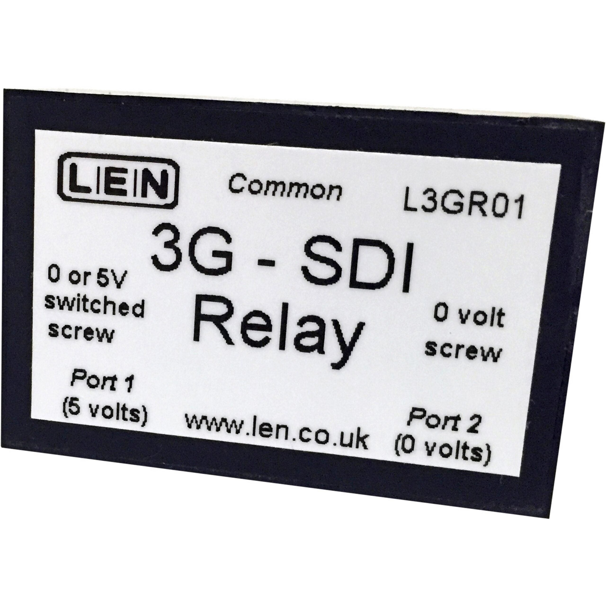 LEN 3GR01 High - Performance 3G - SDI Serial Digital Video Relay Device for Broadcast Applications