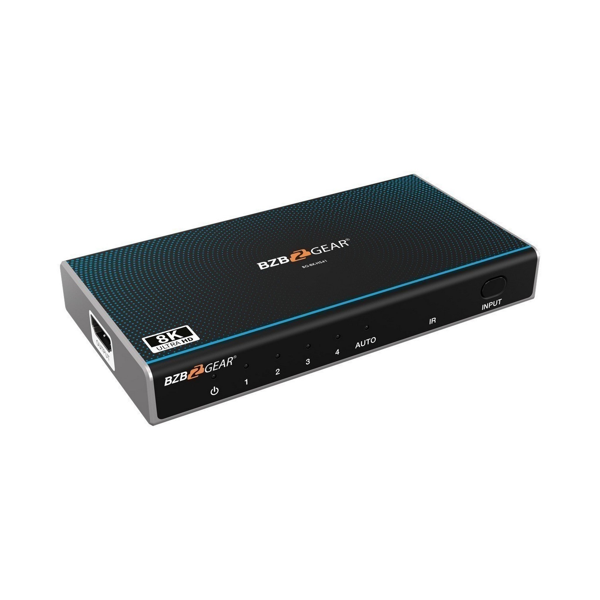 BZBGEAR 4x1 8K 60Hz HDMI 2.1 Video Switcher for Multiple Source Devices