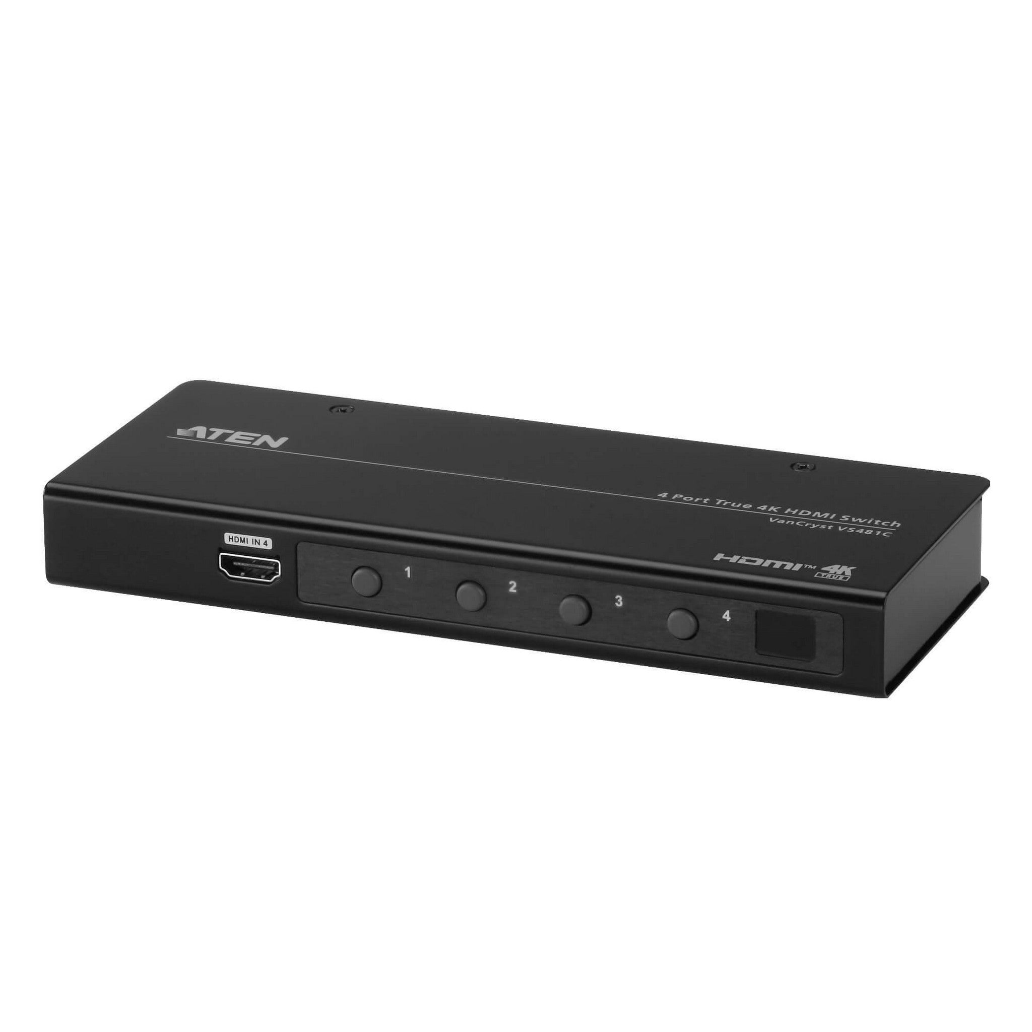ATEN VS481C 4-Port True 4K HDMI Video Switch for High - Definition Display Connectivity