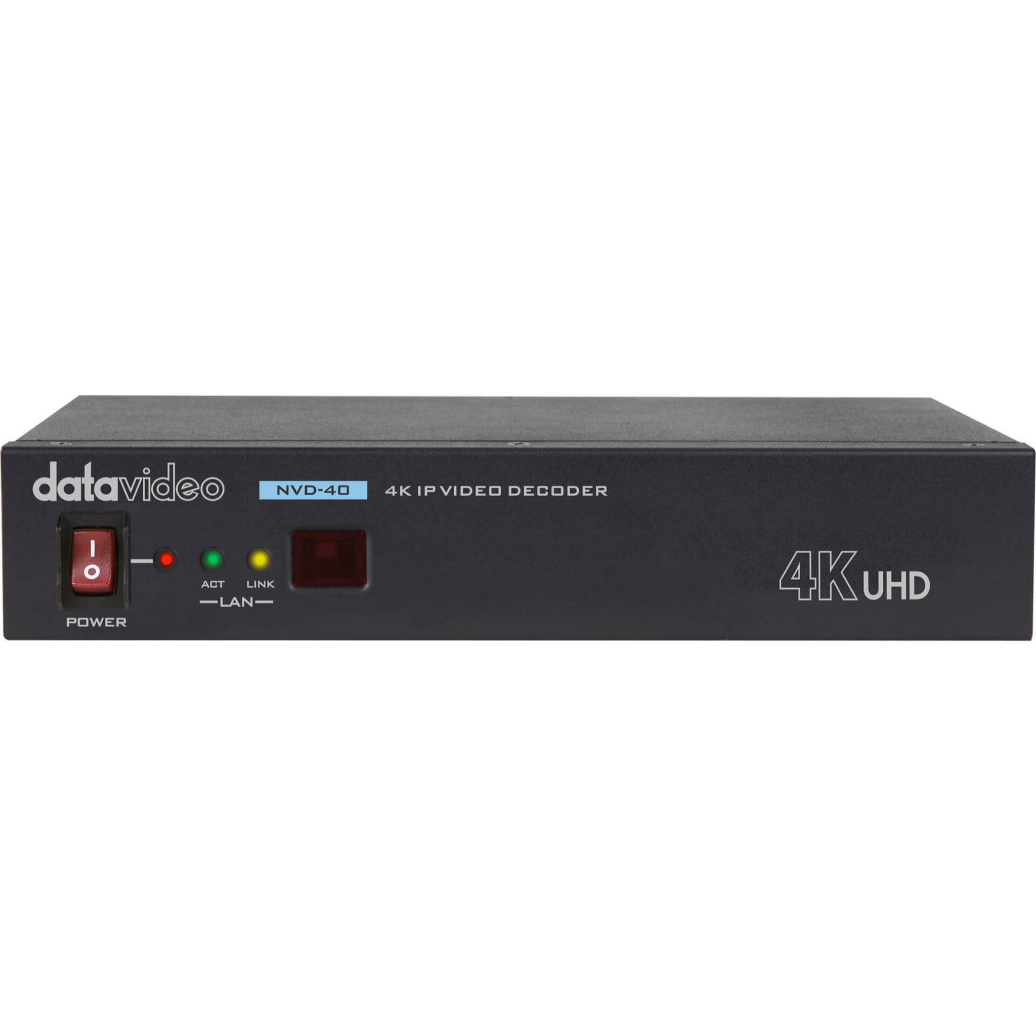 Datavideo NVD-40 High-Performance 4K HDMI IP Video Decoder for Versatile Video Streaming