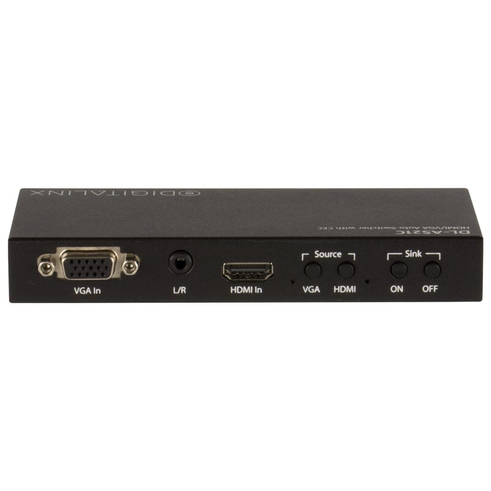 DigitaLinx DL-AS21C Automatic and Manual HDMI + VGA Multi - Format Video Switcher with CEC Control Function