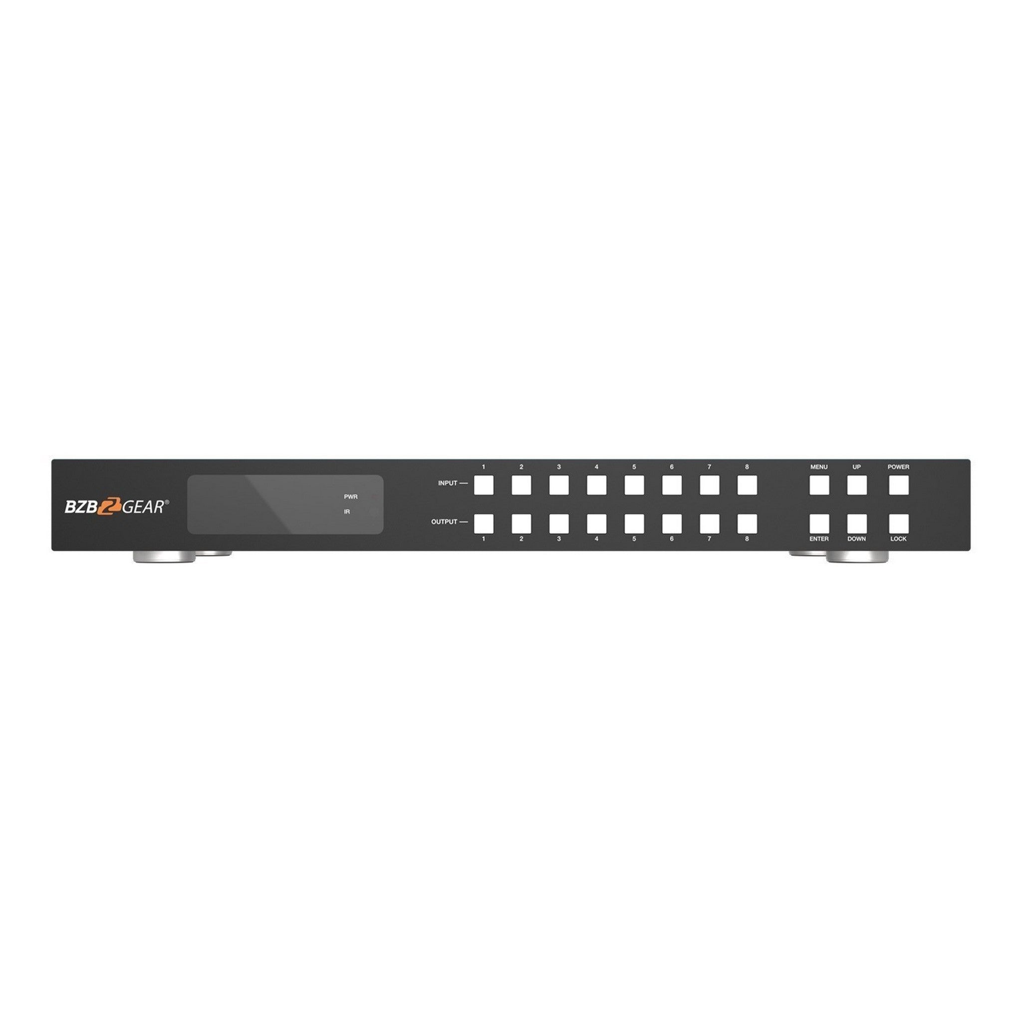 BZBGEAR 8x8 8K 60Hz HDMI Matrix Switch - BG-8K-88MA for High - Quality Audio and Video Distribution