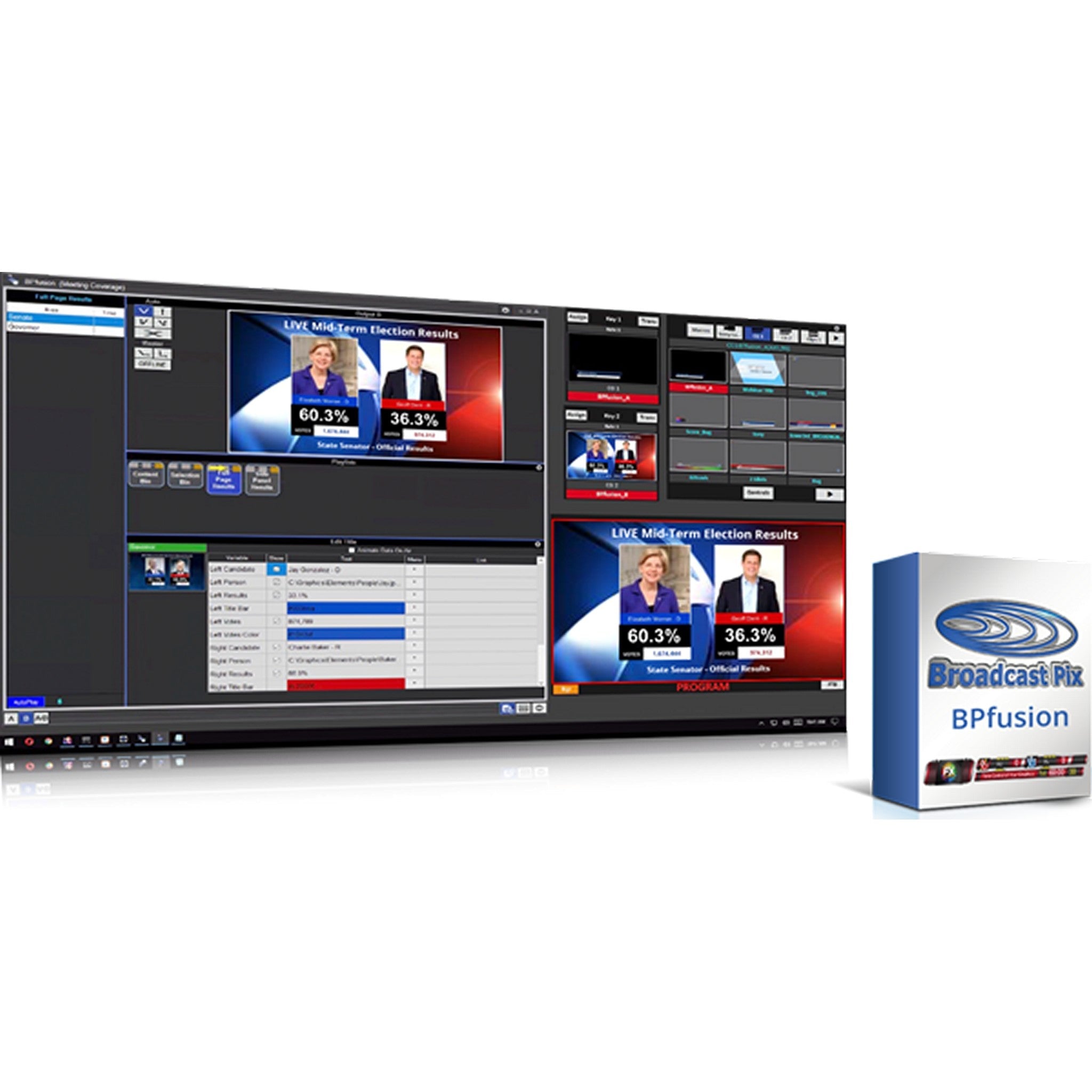 Broadcast Pix Bpfusion: Connect Up to 12 Graphics to Databases Effortlessly