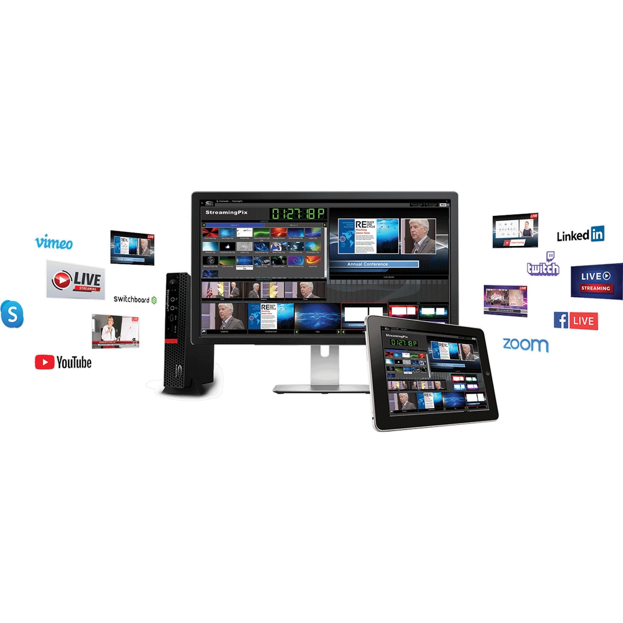Broadcast Pix StreamingPix PTZ: An Affordable and Powerful Live Video Streaming Solution