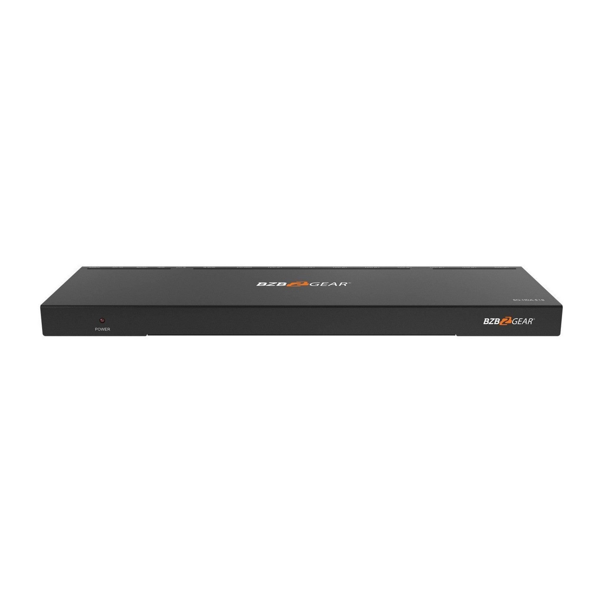 BZBGEAR BG - HDA - E18 High - Performance 1X8 HDMI Splitter and Distribution Amplifier for 1080P/4K30 Video Signals