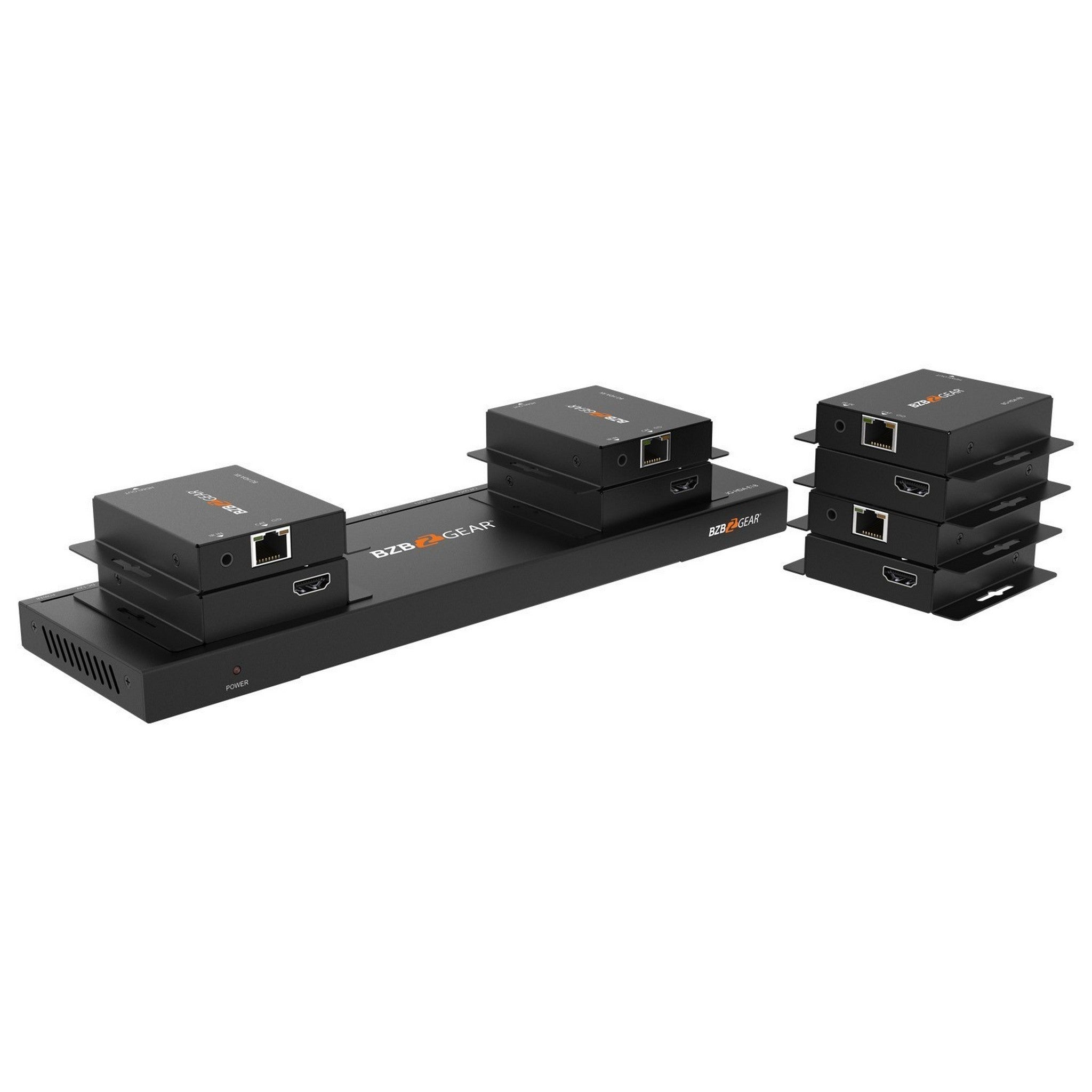 BZBGEAR BG - HDA - E18 High - Performance 1X8 HDMI Splitter and Distribution Amplifier for 1080P/4K30 Video Signals