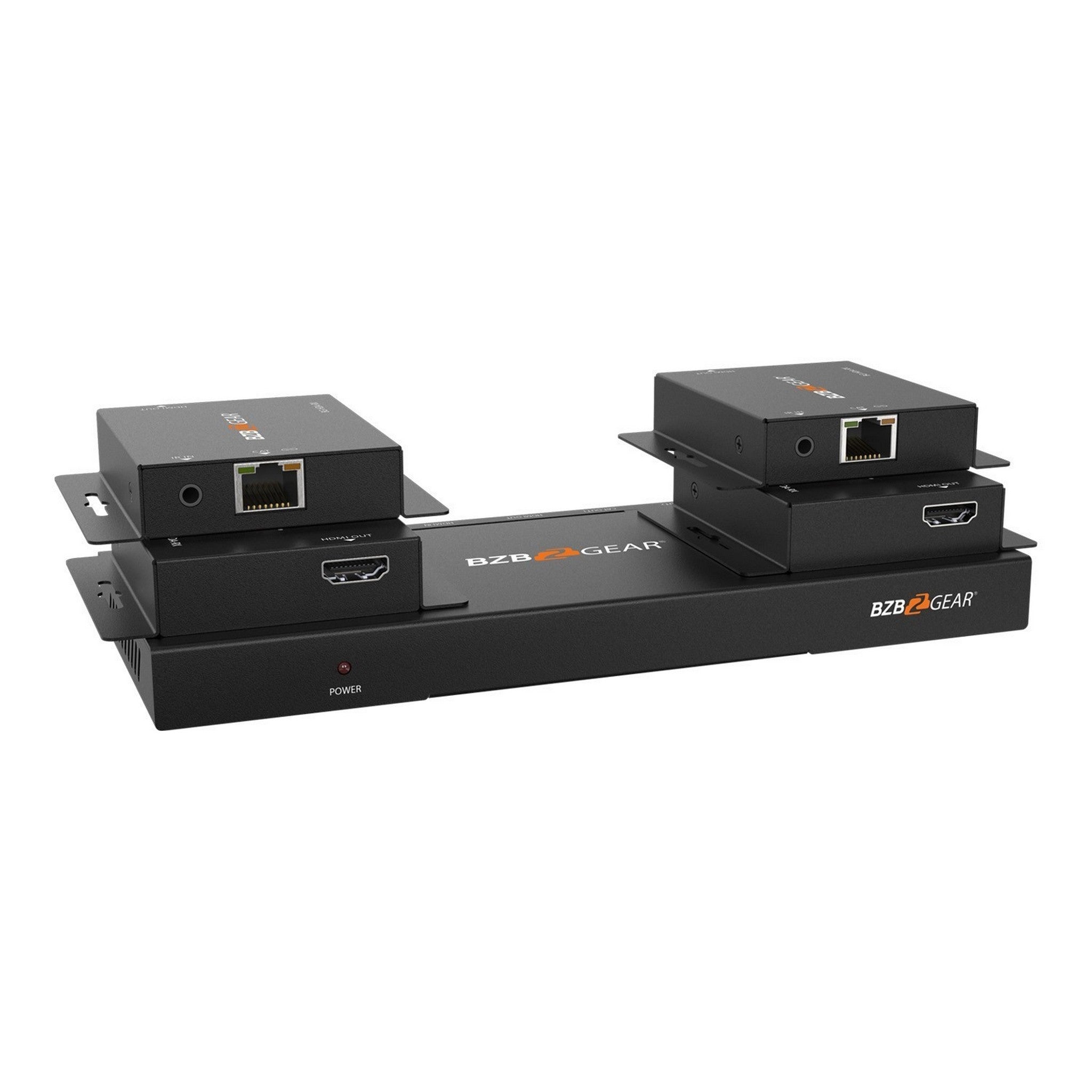 BZBGEAR BG-HDA-E14 High-Performance 1X4 1080P/4K30 HDMI Signal Splitter and Distribution Amplifier for Multiple Display Setups